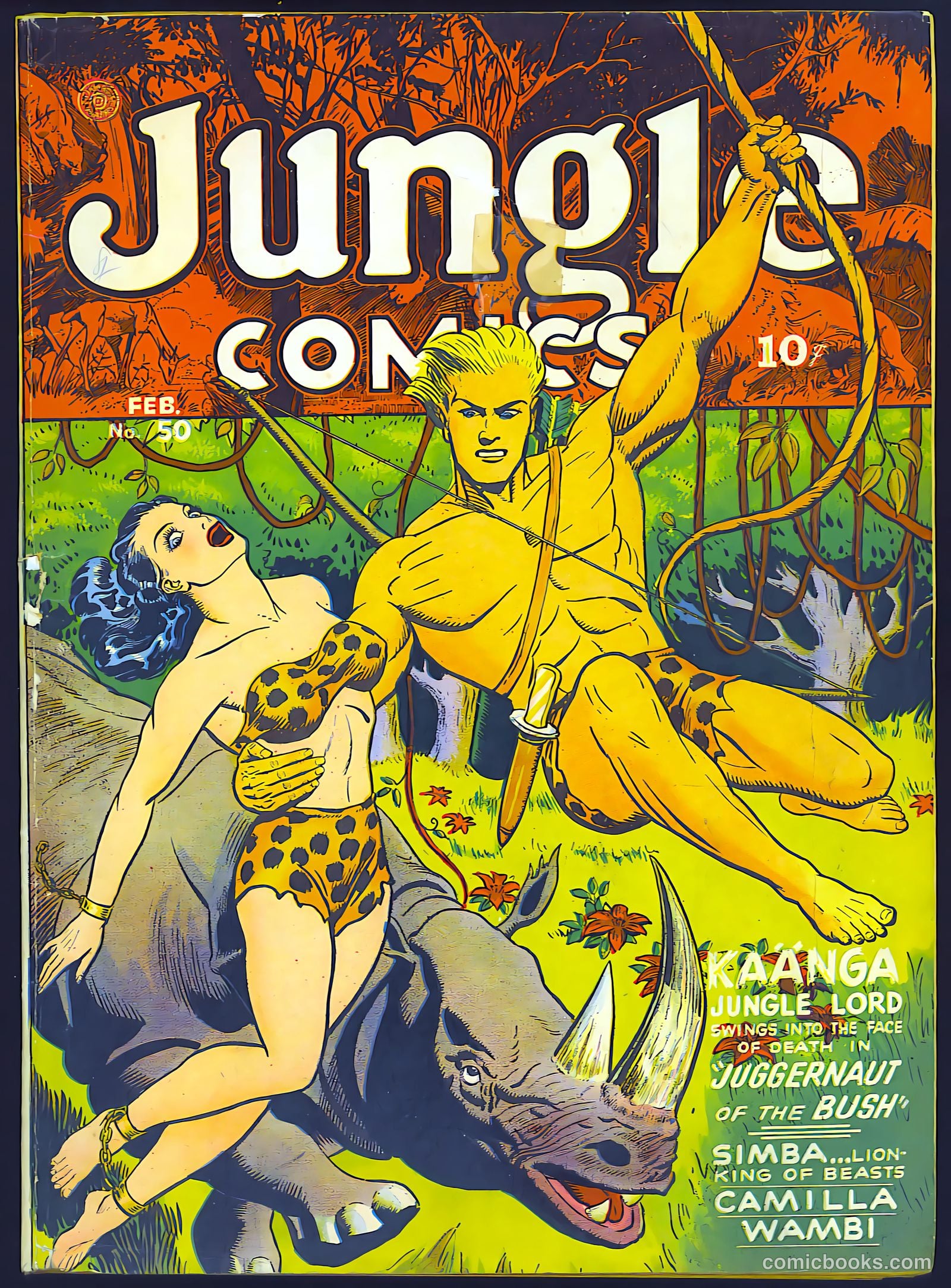 Jungle Comics #50