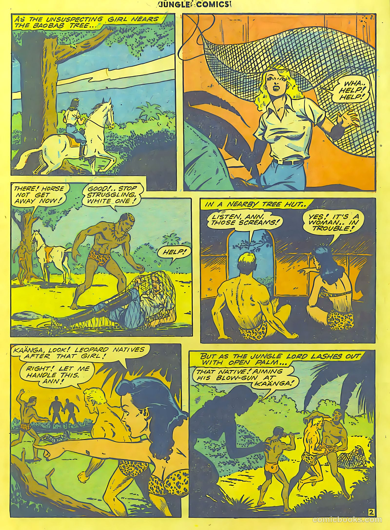 Jungle Comics #50 (1944) — page 4 of 60
