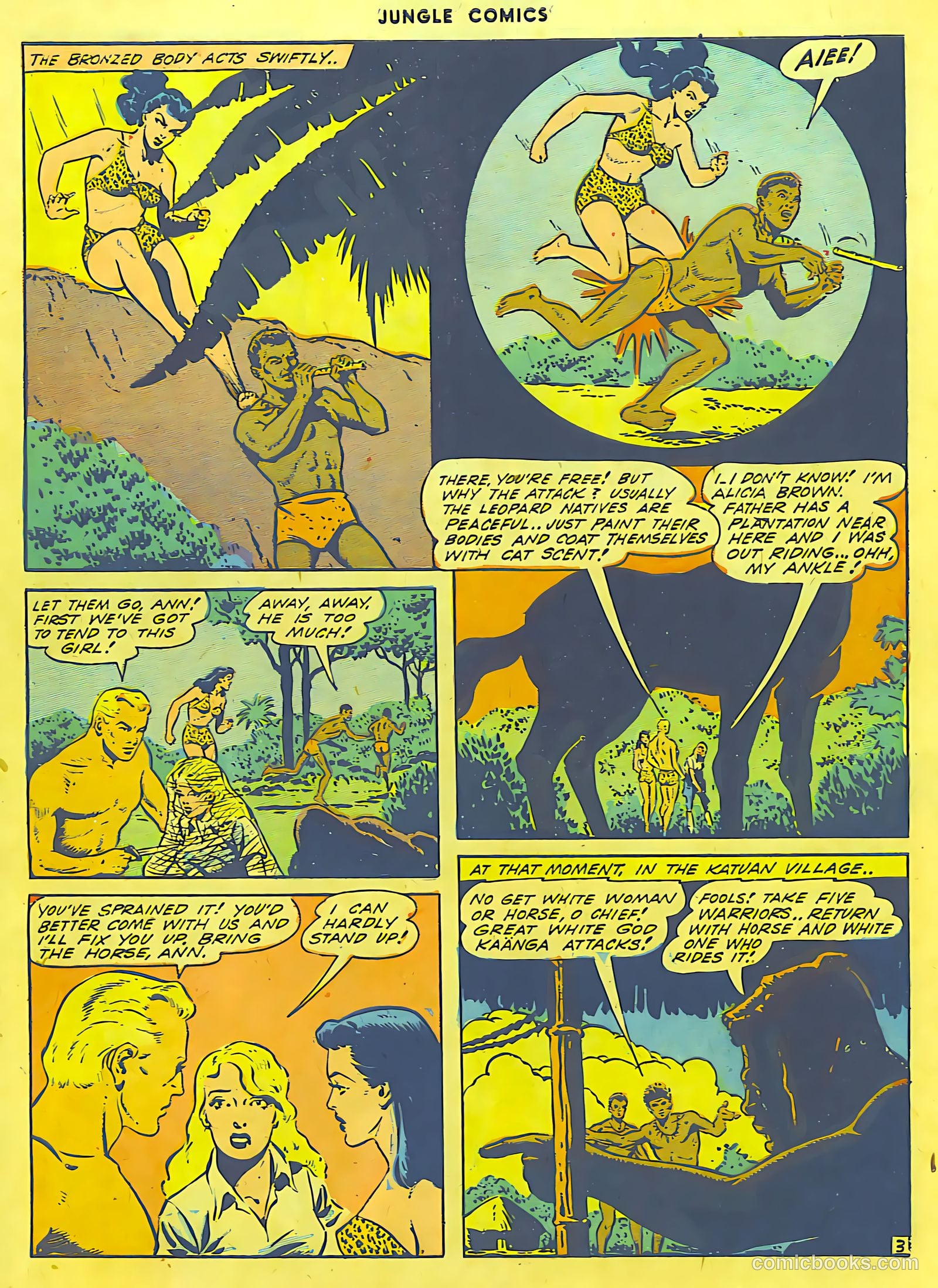 Jungle Comics #50 (1944) — page 5 of 60