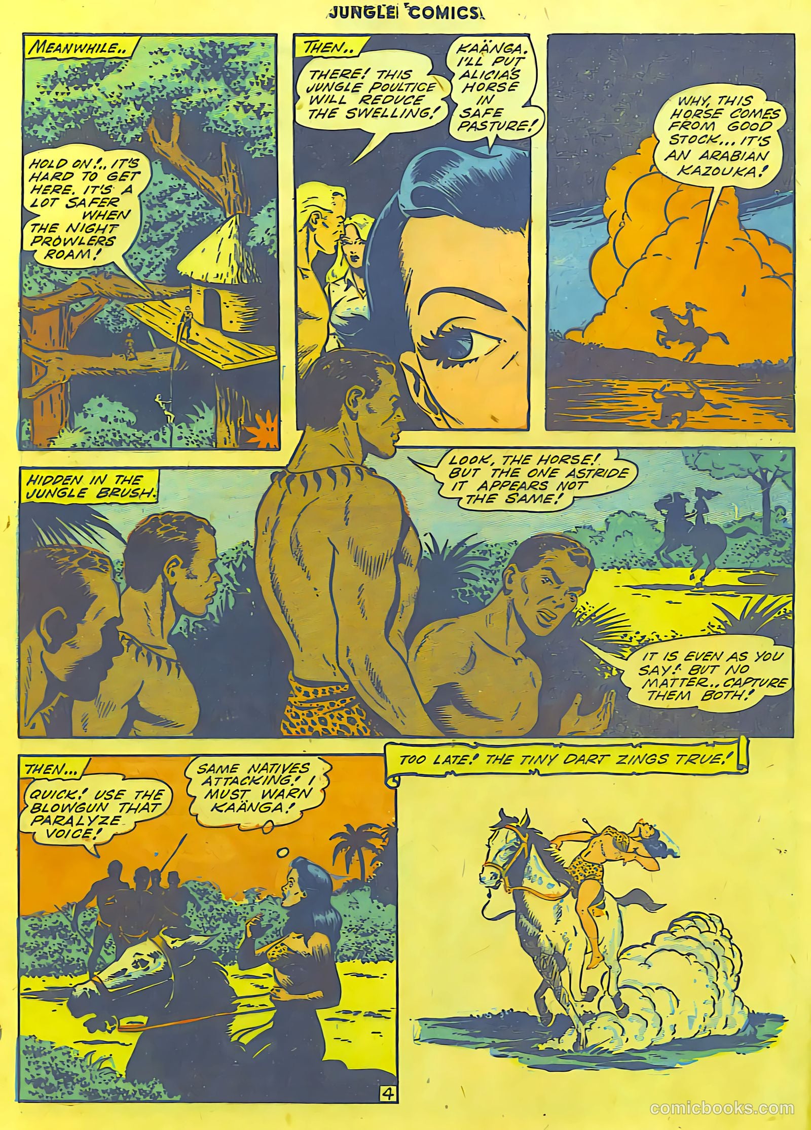 Jungle Comics #50 (1944) — page 6 of 60