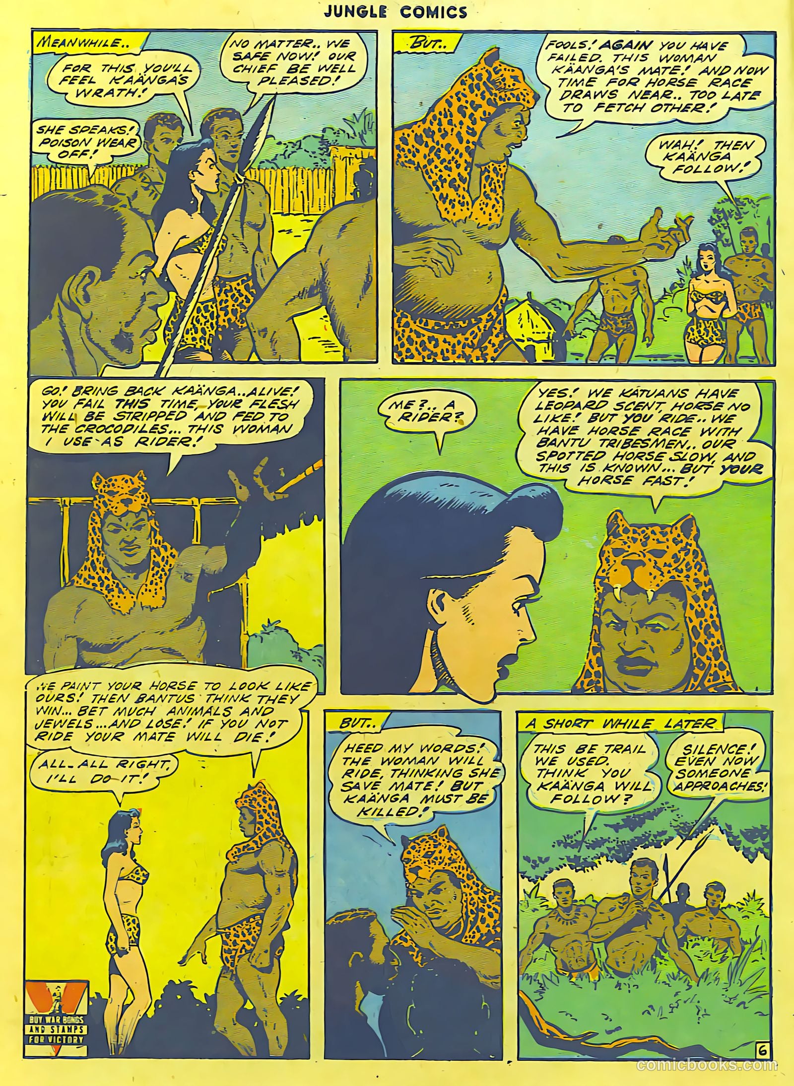 Jungle Comics #50 (1944) — page 8 of 60