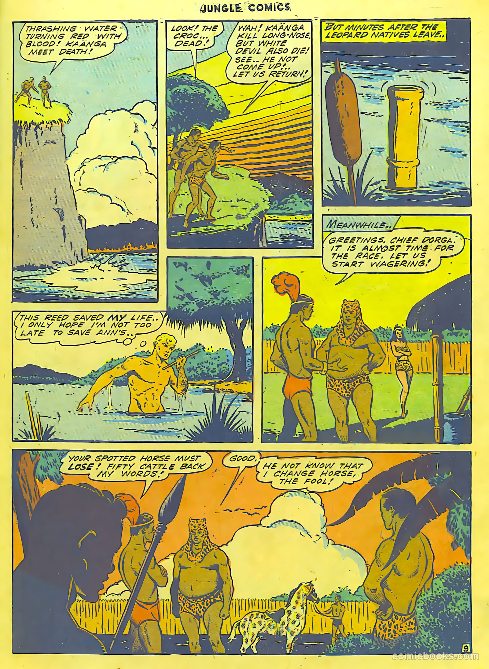 Jungle Comics #50 (1944) — page 11 of 60