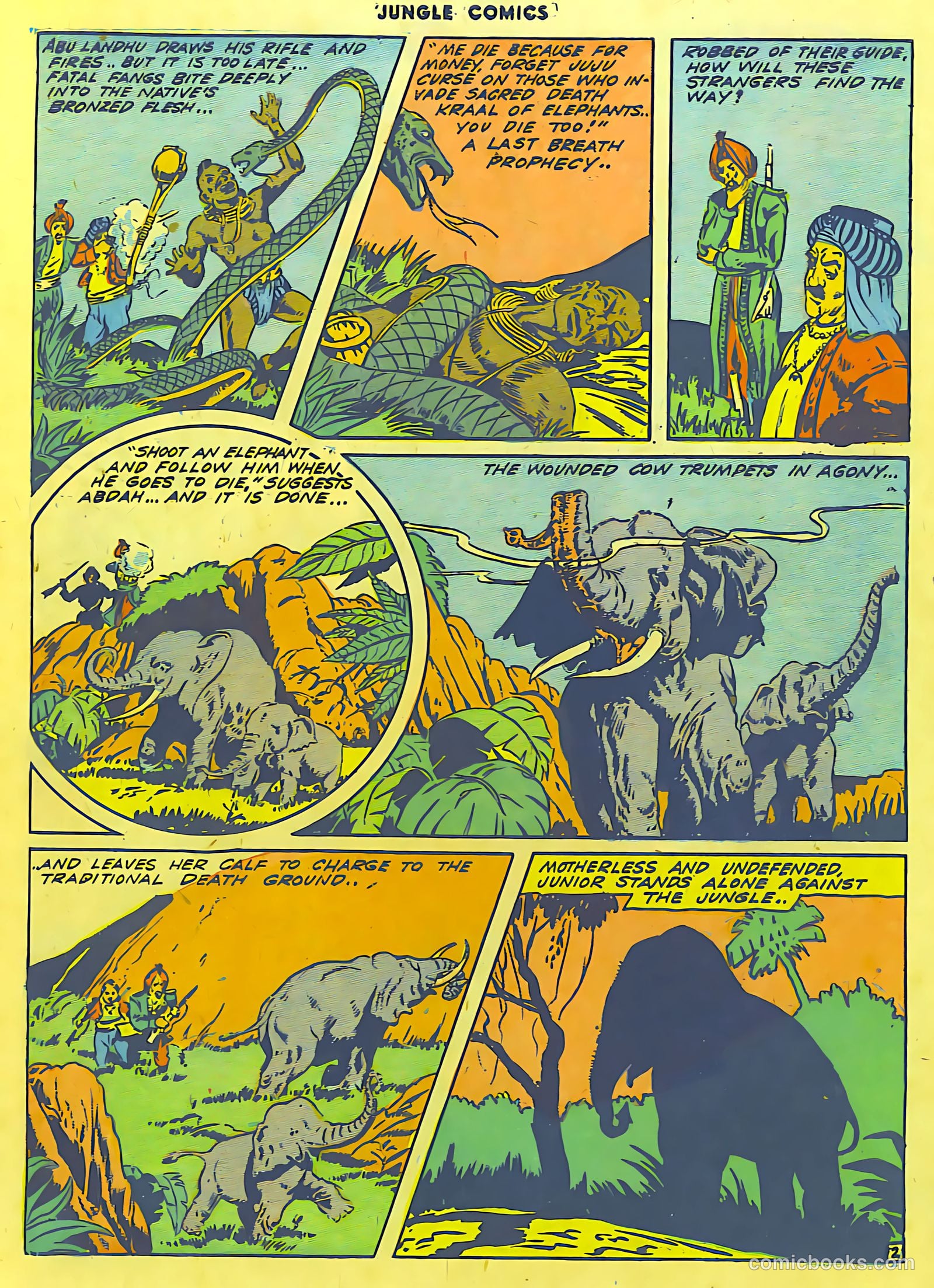 Jungle Comics #50 (1944) — page 16 of 60
