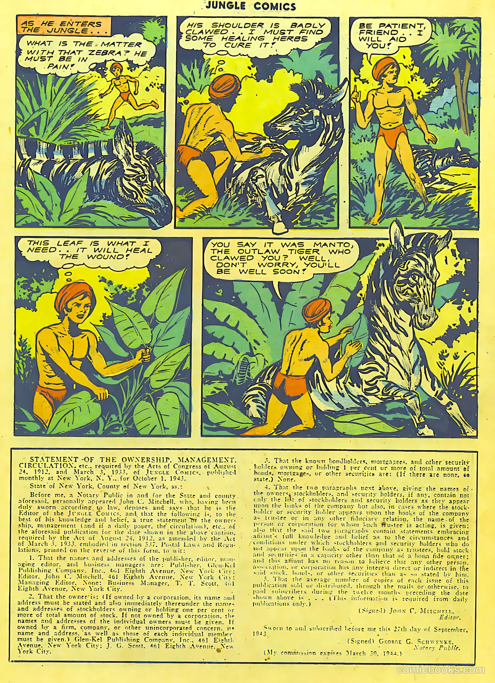 Jungle Comics #50 (1944) — page 29 of 60