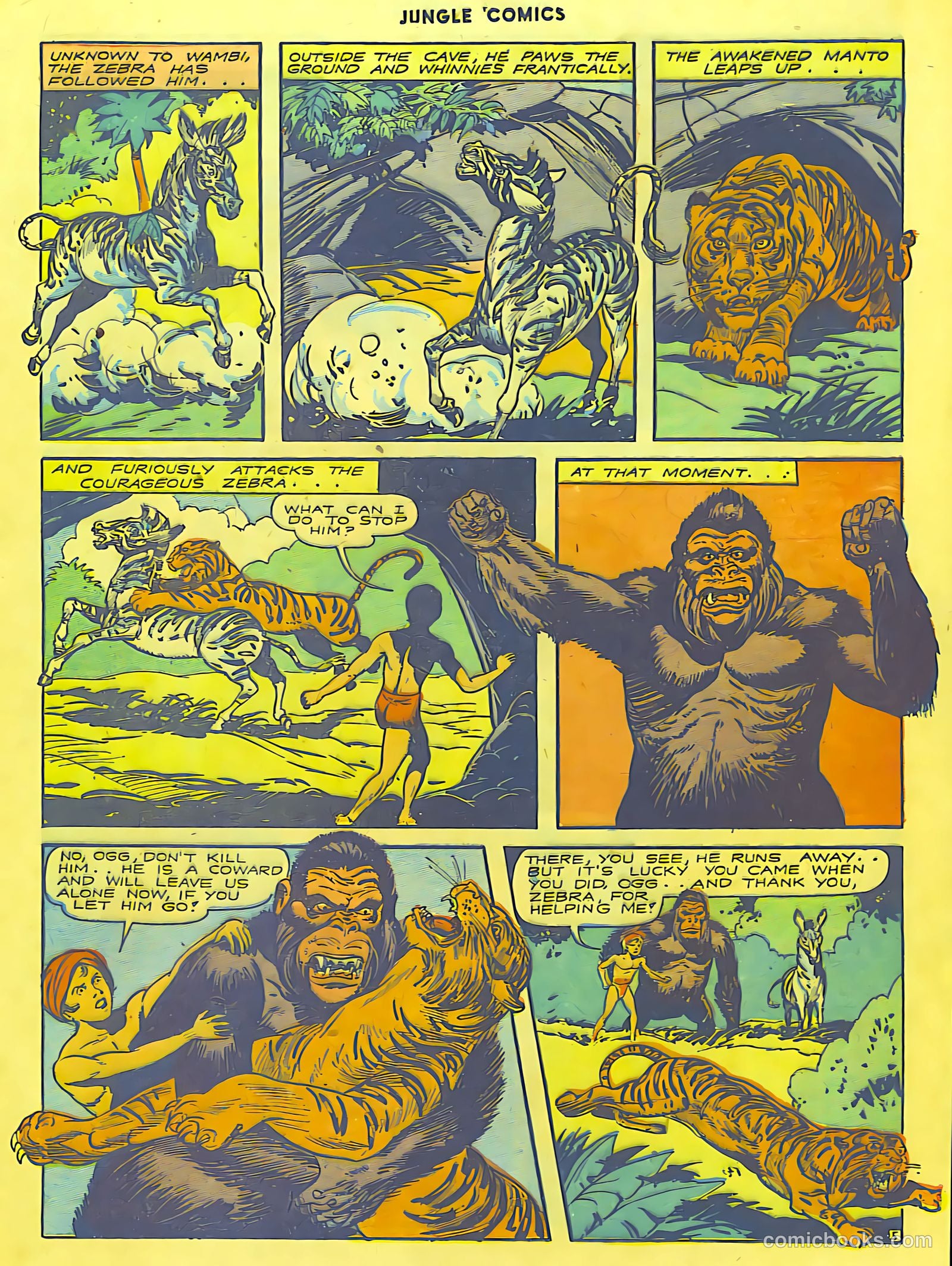 Jungle Comics #50 (1944) — page 31 of 60