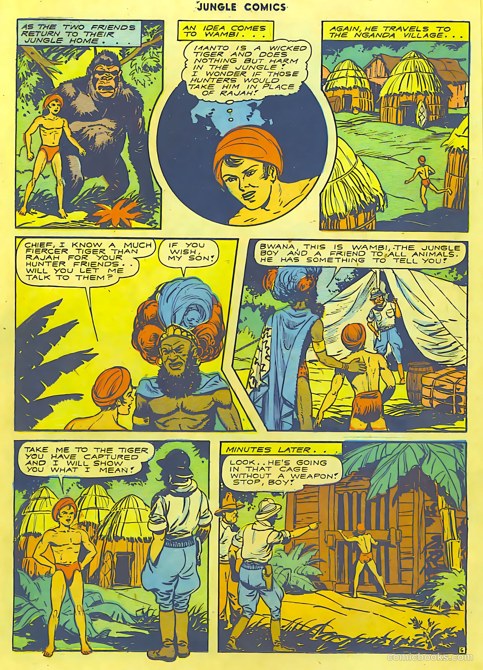 Jungle Comics #50 (1944) — page 32 of 60