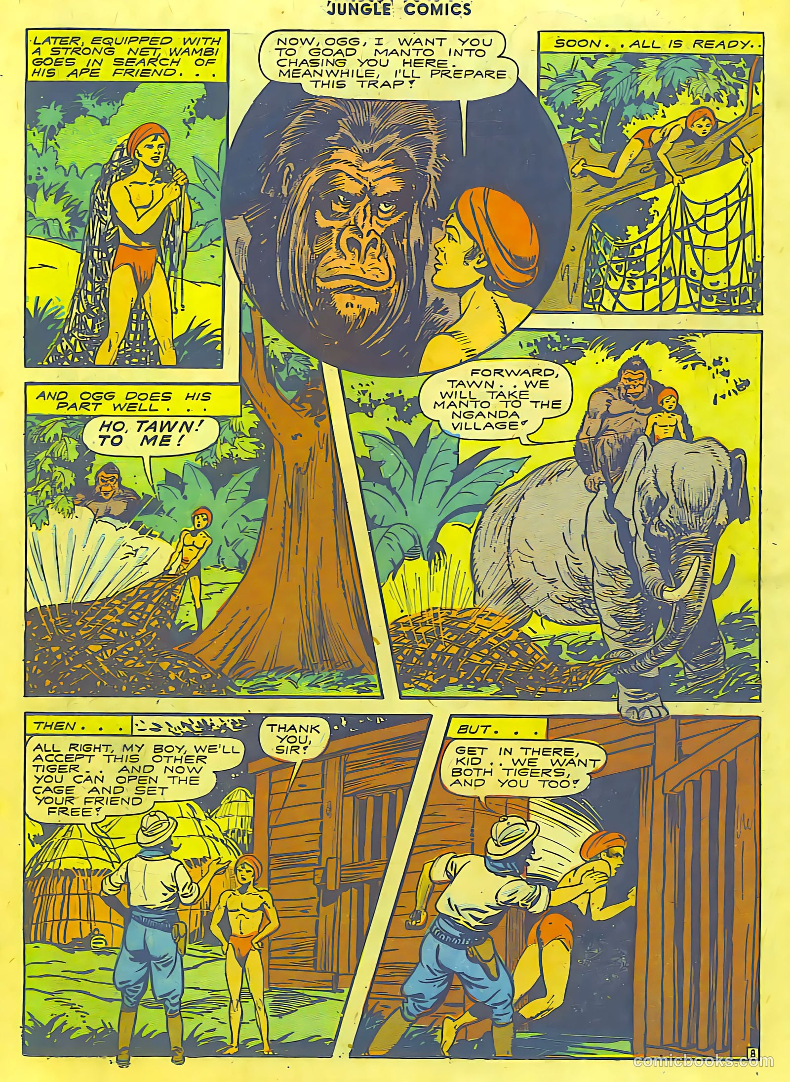 Jungle Comics #50 (1944) — page 34 of 60
