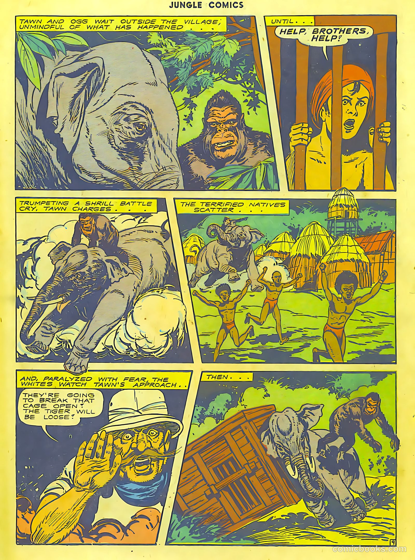 Jungle Comics #50 (1944) — page 35 of 60
