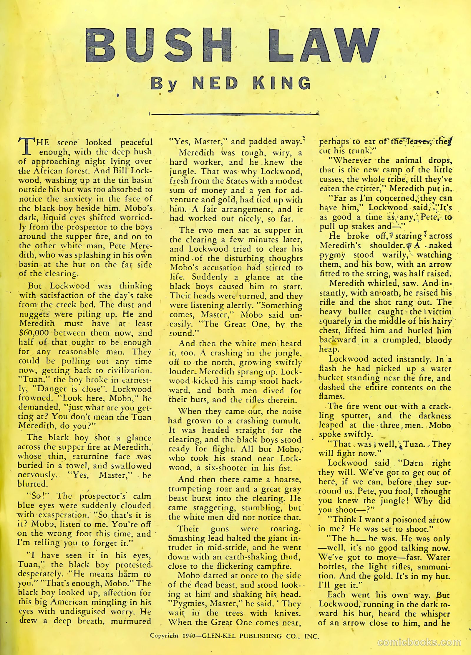 Jungle Comics #50 (1944) — page 37 of 60