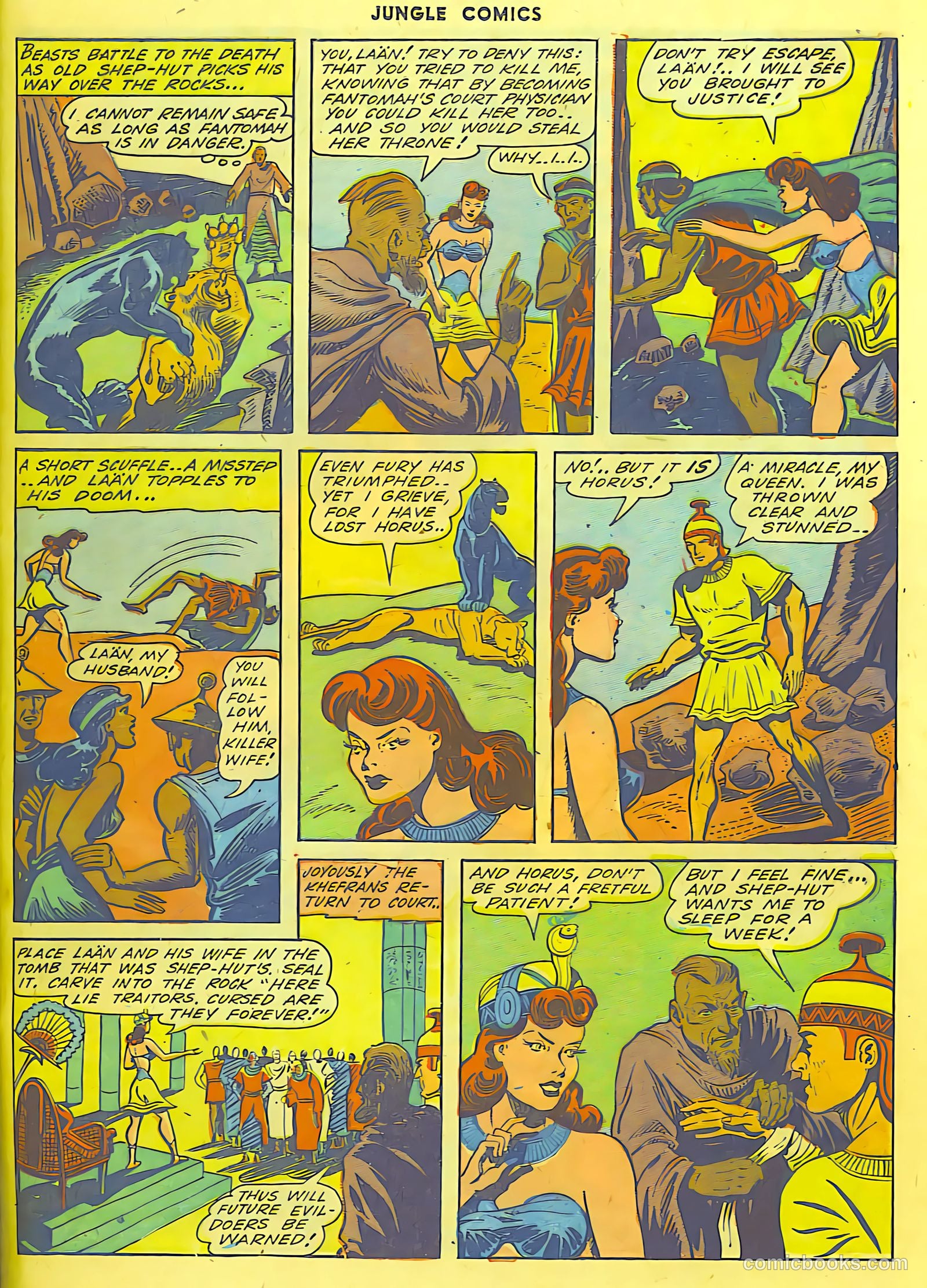 Jungle Comics #50 (1944) — page 43 of 60