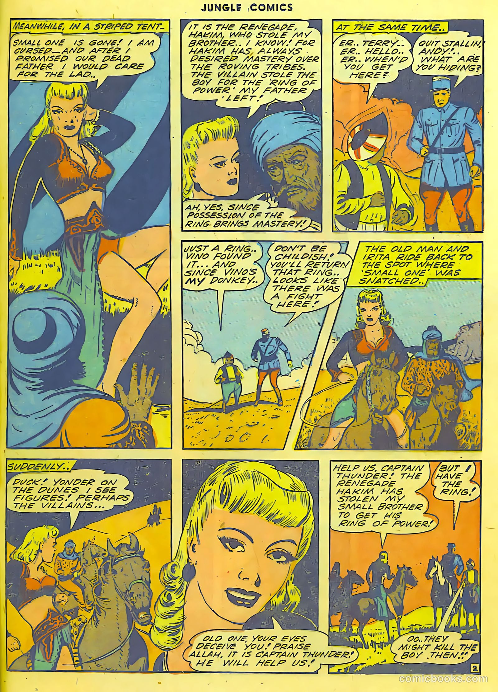 Jungle Comics #50 (1944) — page 45 of 60