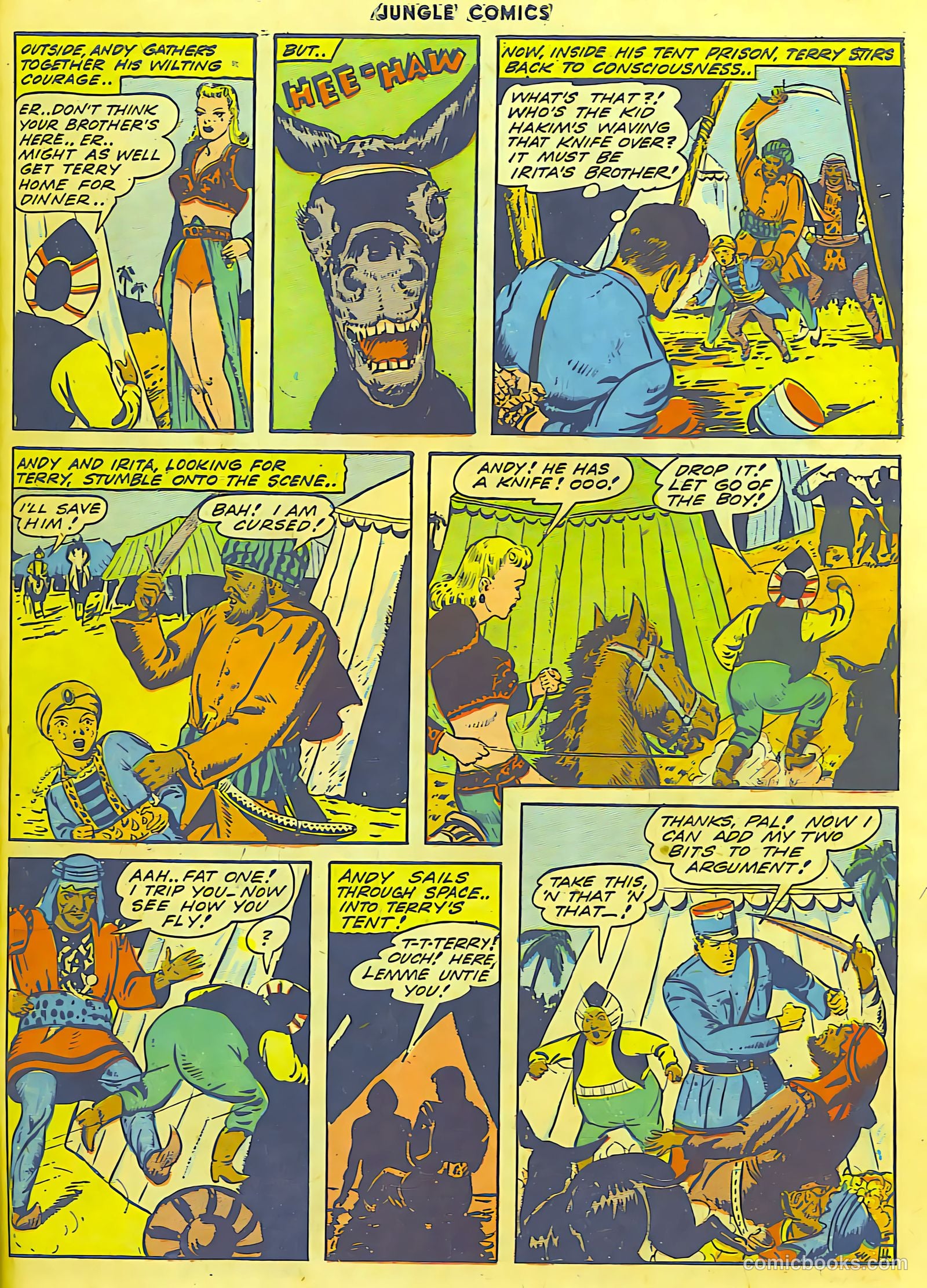 Jungle Comics #50 (1944) — page 47 of 60