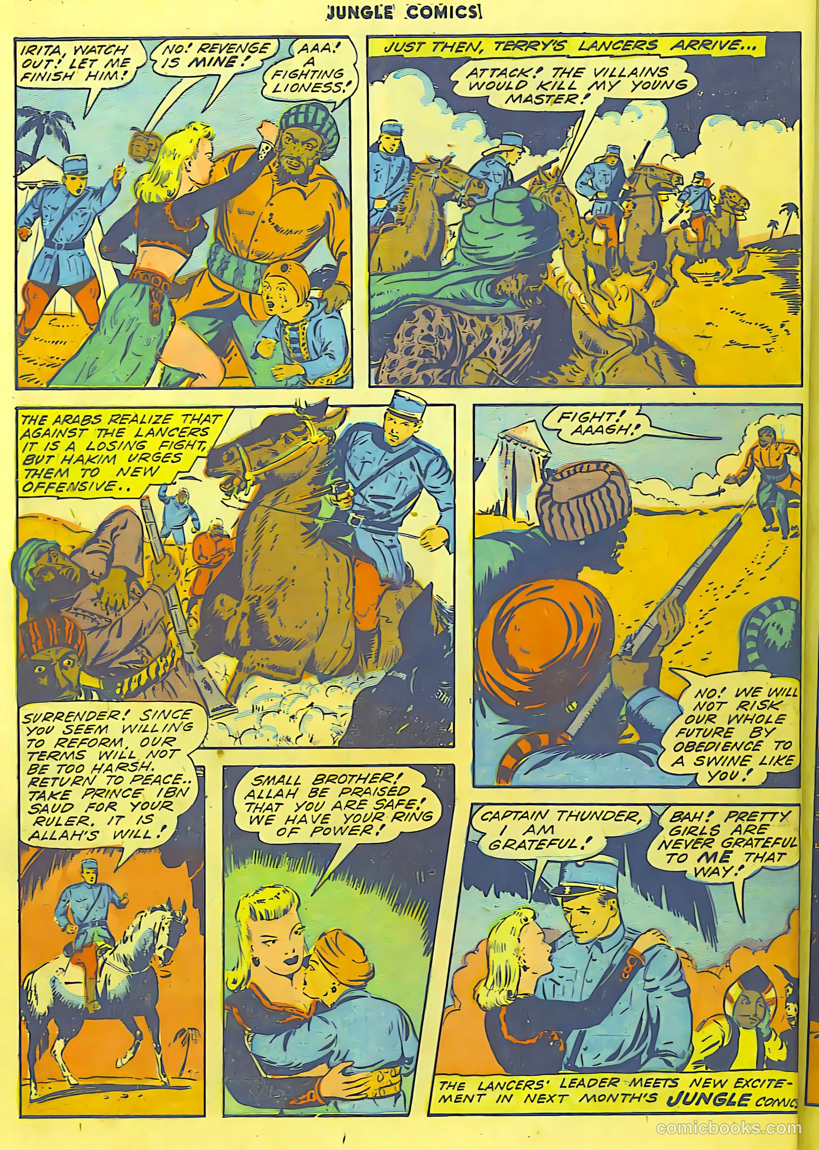 Jungle Comics #50 (1944) — page 48 of 60