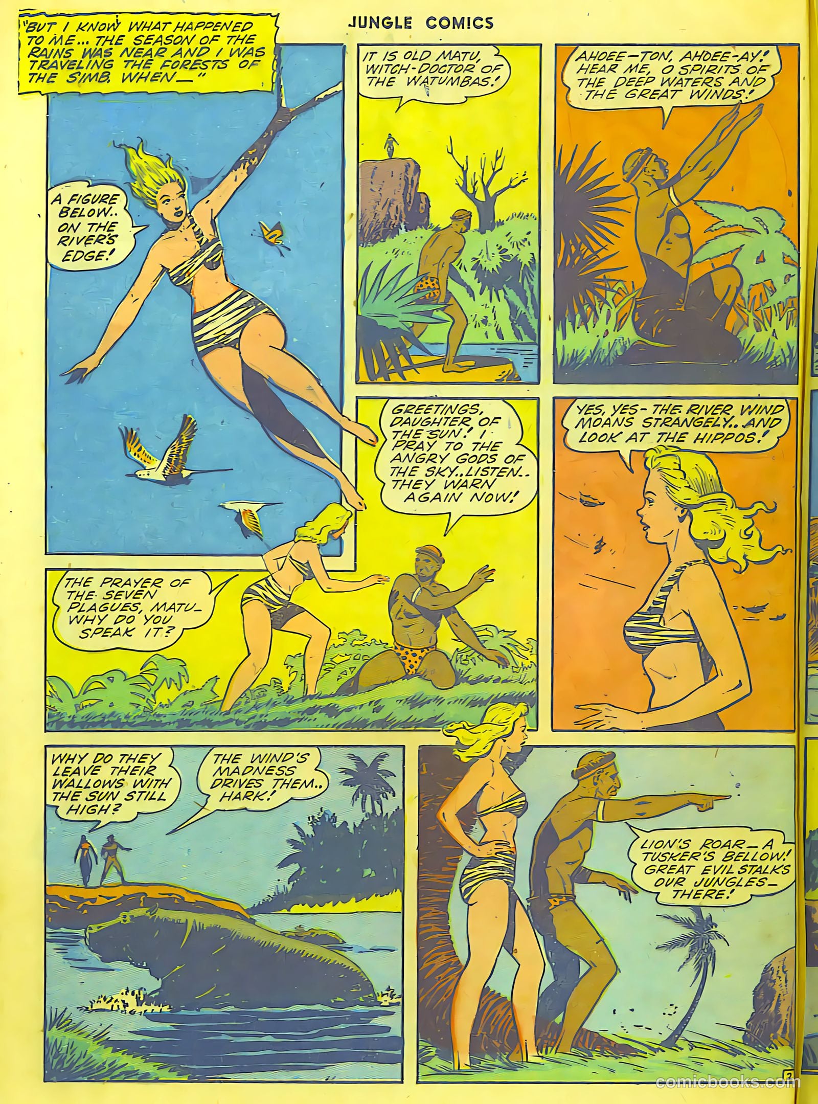 Jungle Comics #50 (1944) — page 50 of 60
