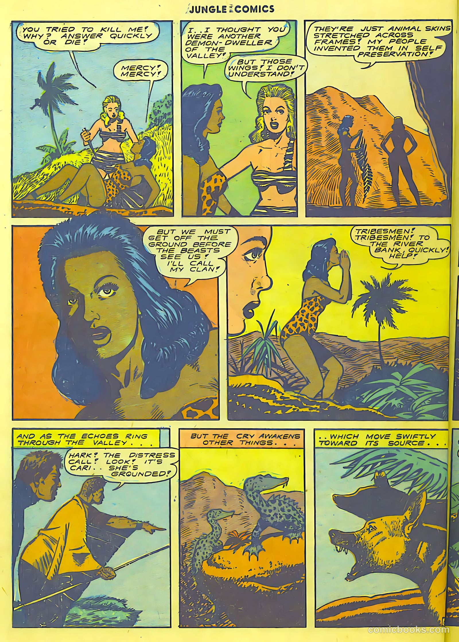 Jungle Comics #50 (1944) — page 54 of 60
