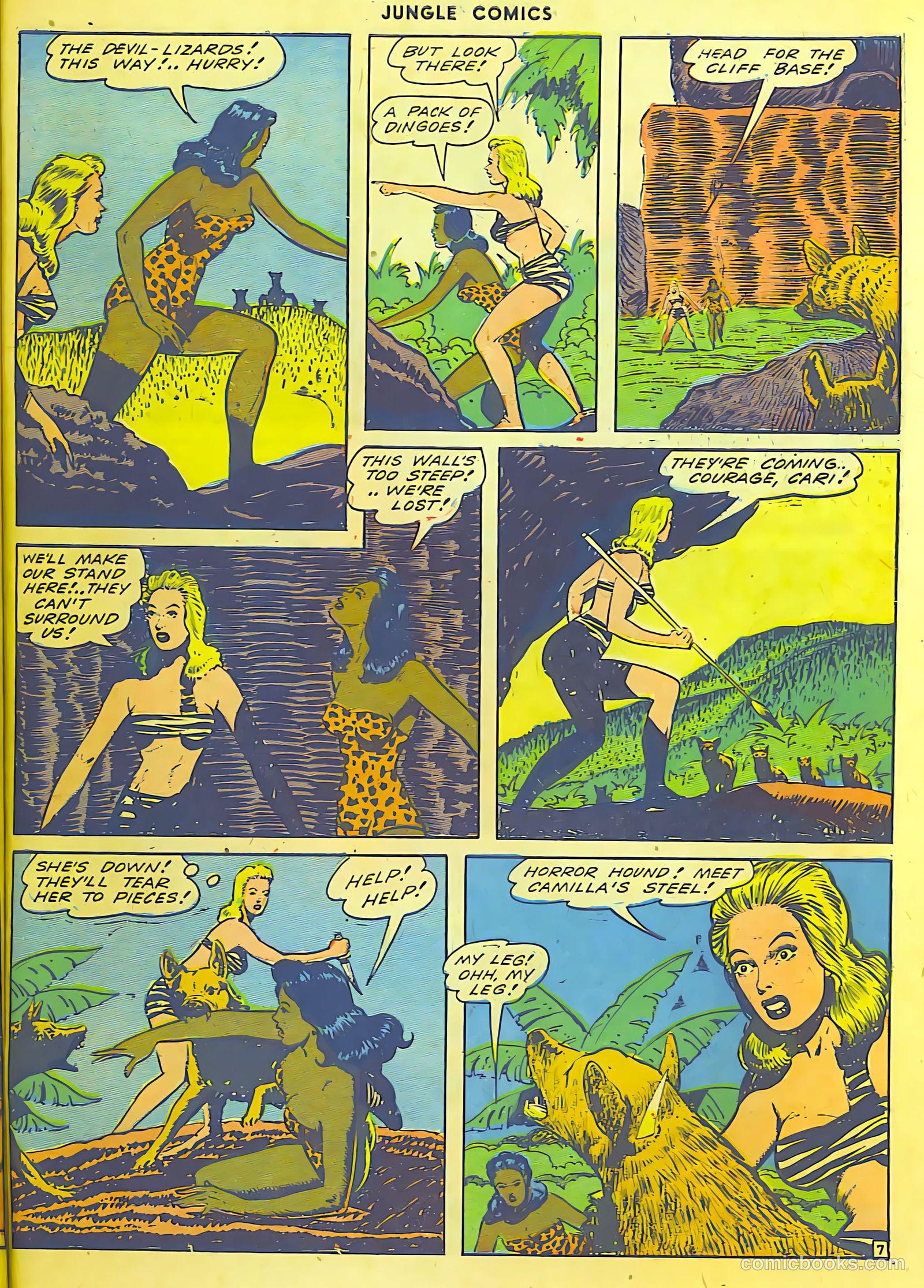 Jungle Comics #50 (1944) — page 55 of 60