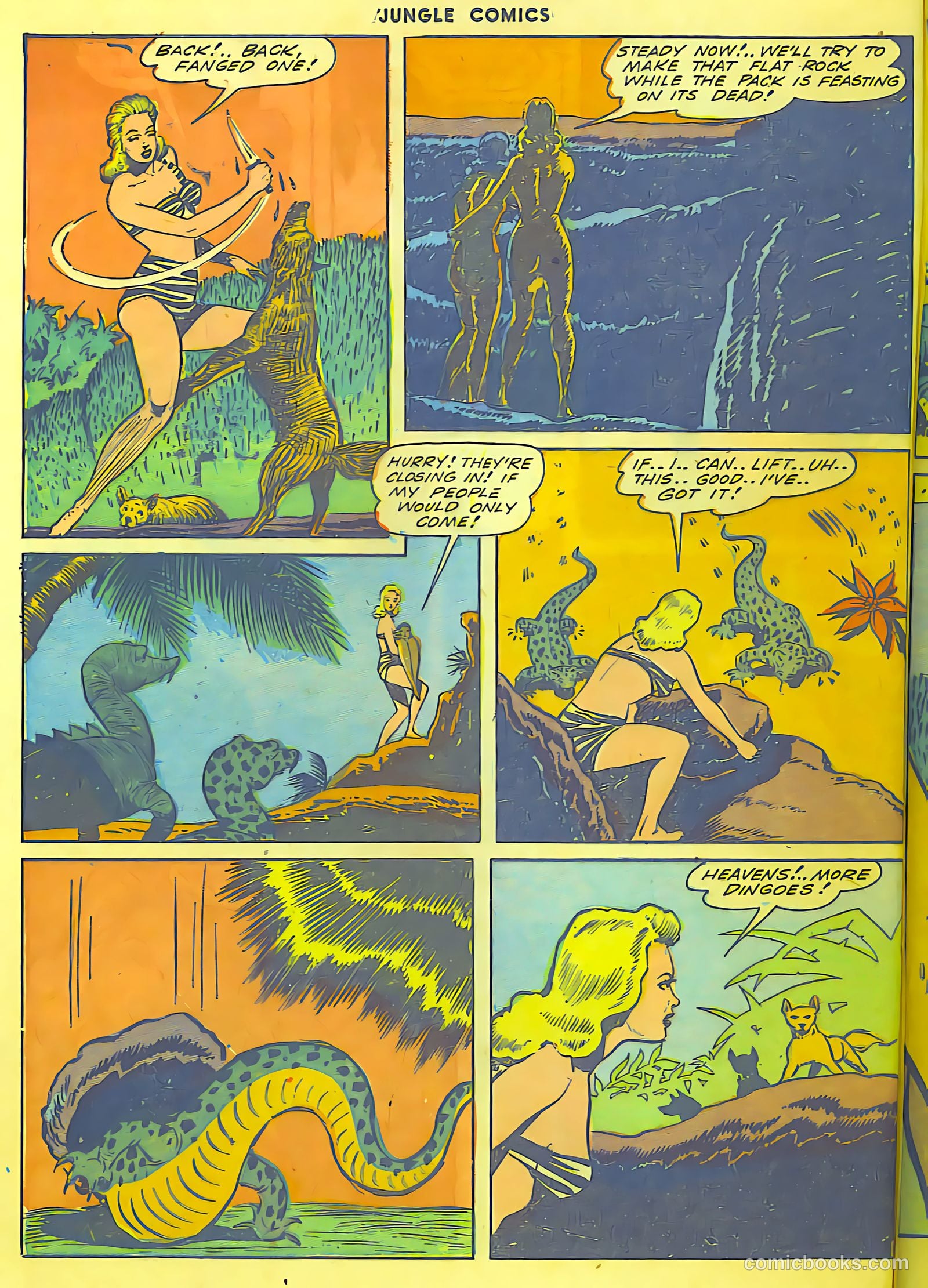 Jungle Comics #50 (1944) — page 56 of 60