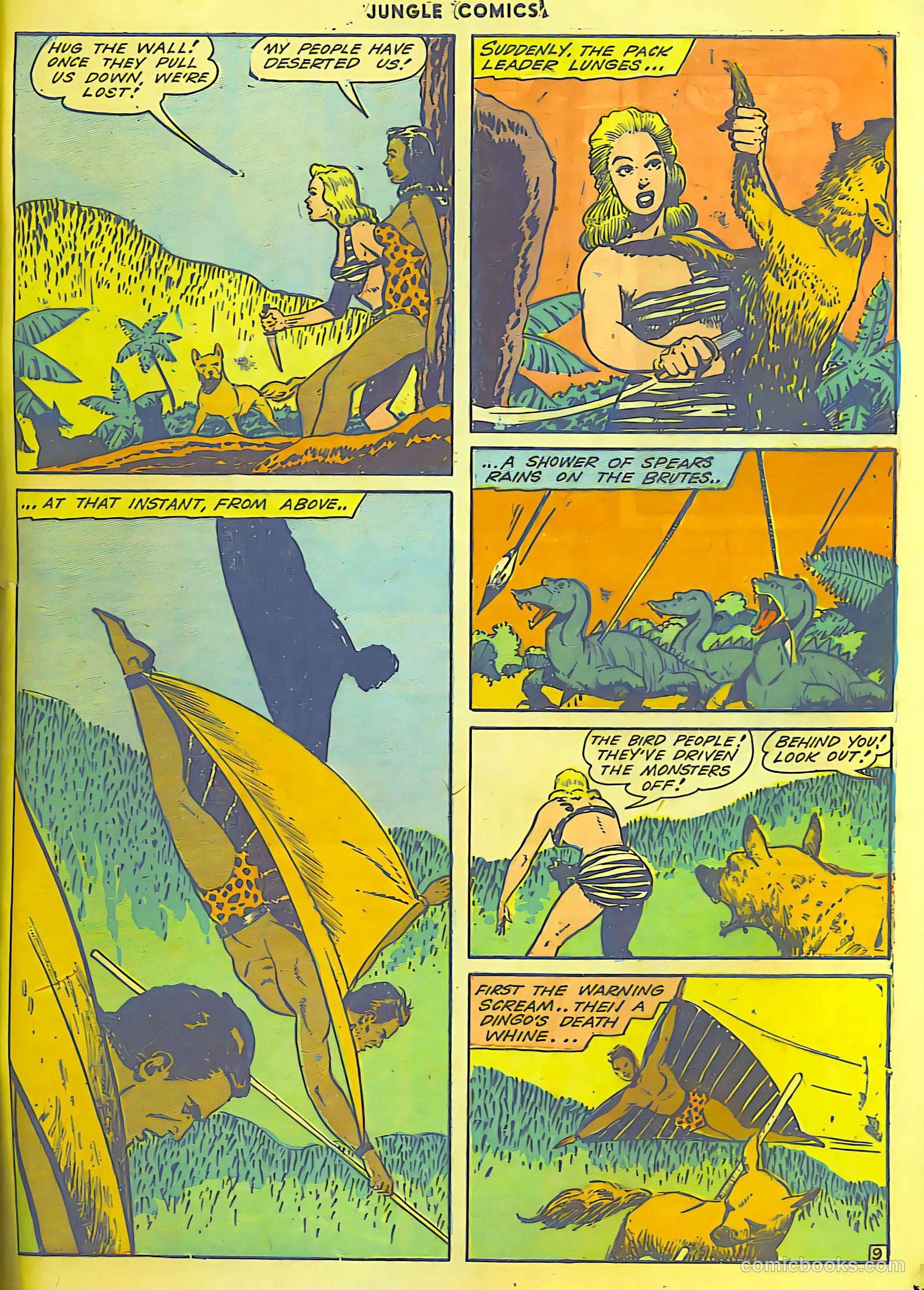 Jungle Comics #50 (1944) — page 57 of 60