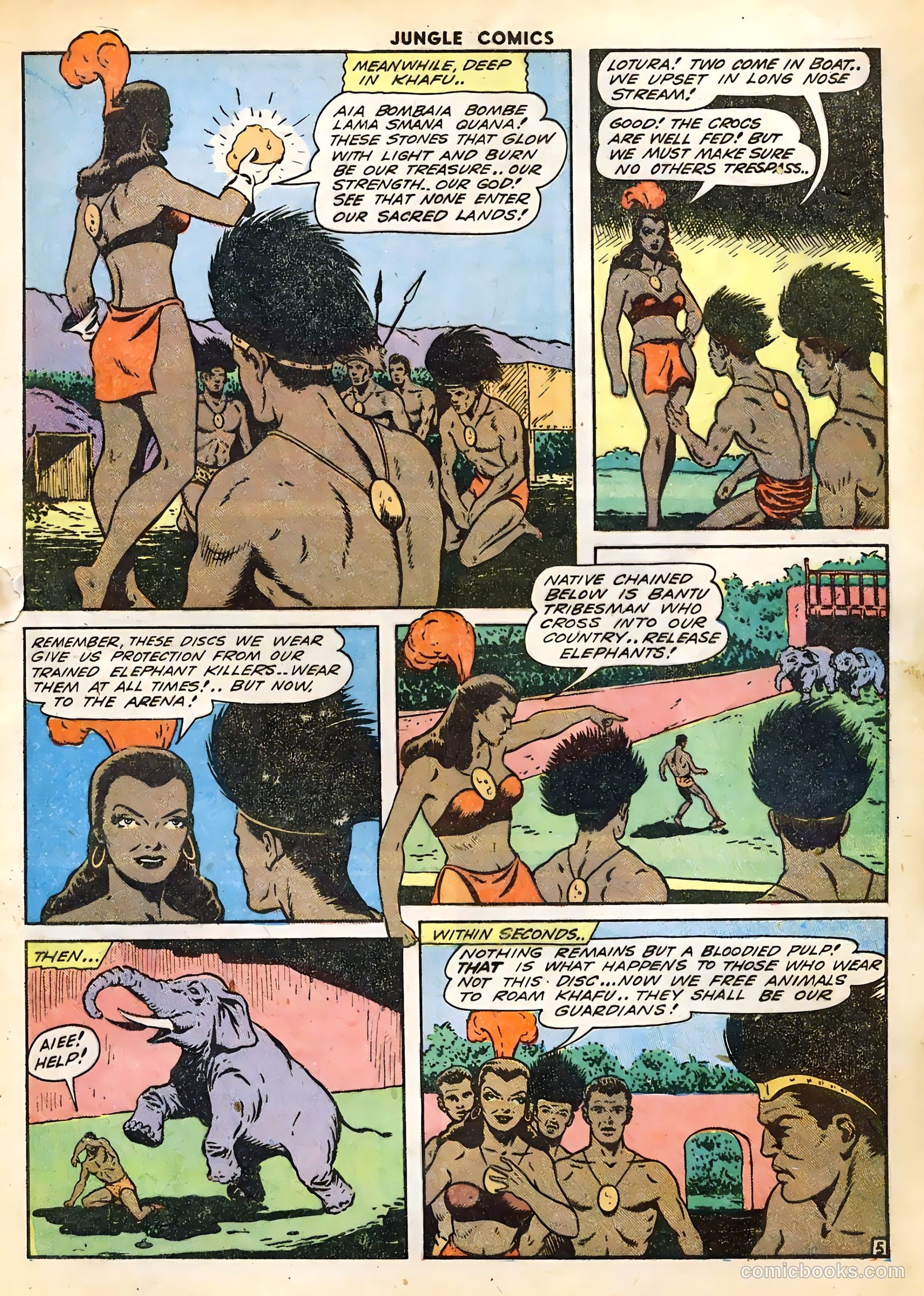 Jungle Comics #51 (1944) — page 7 of 60
