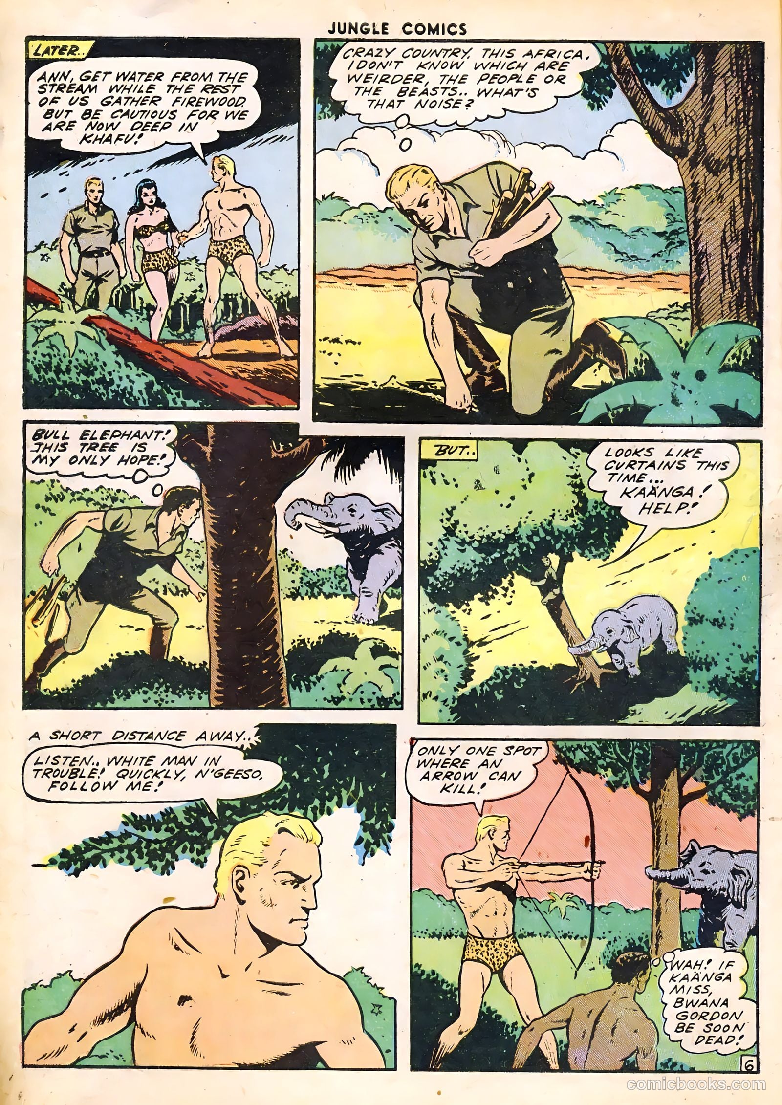Jungle Comics #51 (1944) — page 8 of 60
