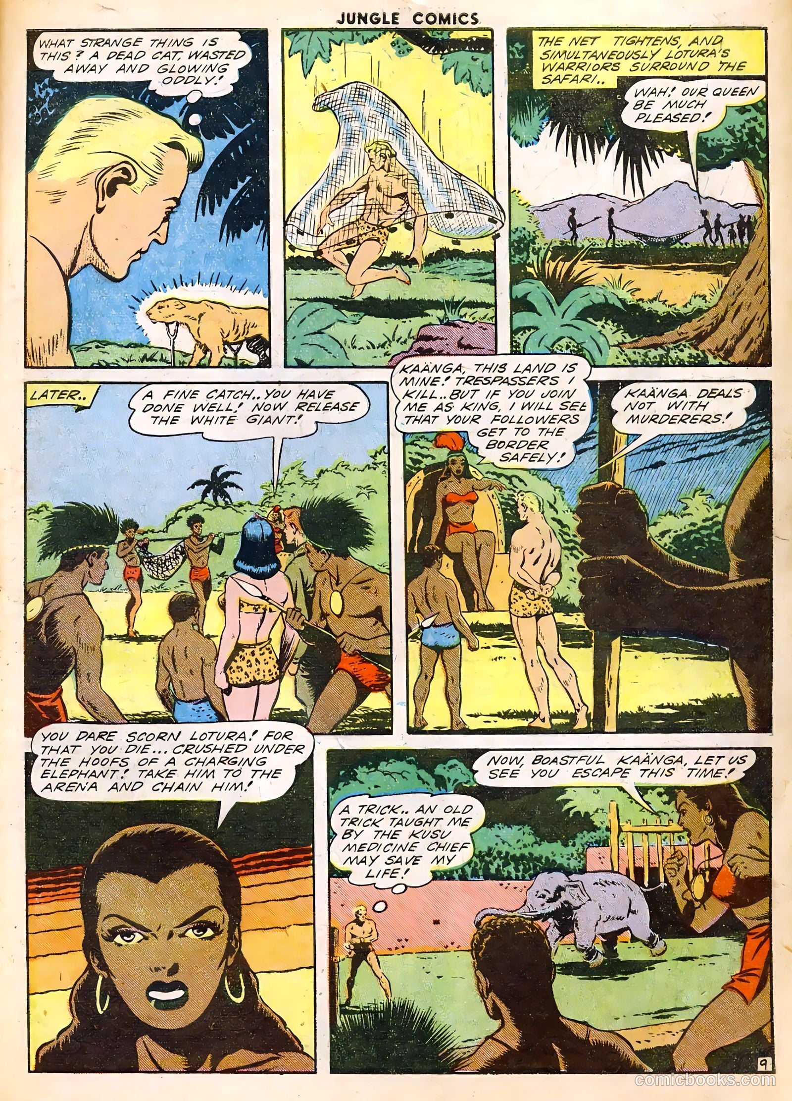 Jungle Comics #51 (1944) — page 11 of 60