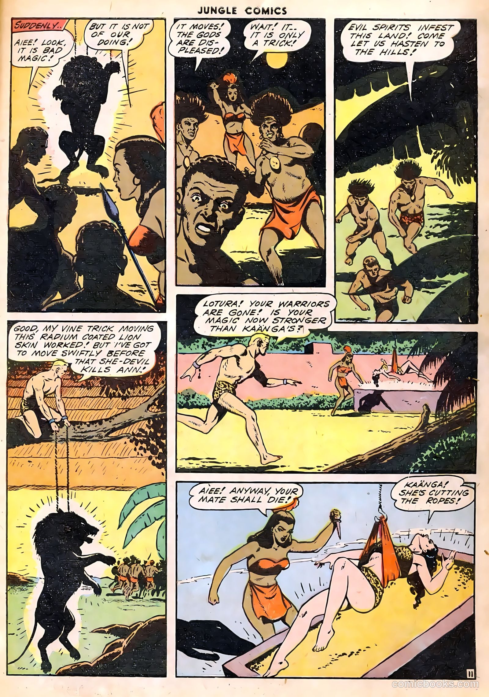 Jungle Comics #51 (1944) — page 13 of 60