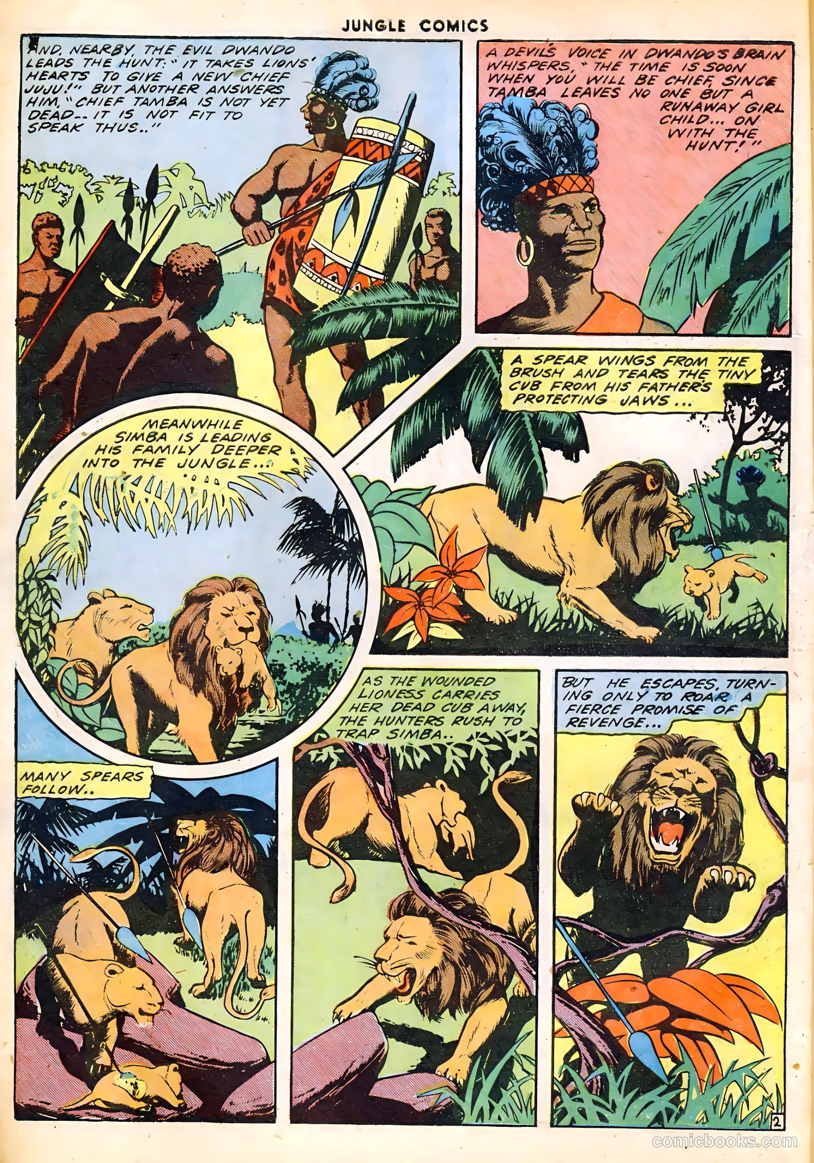 Jungle Comics #51 (1944) — page 16 of 60