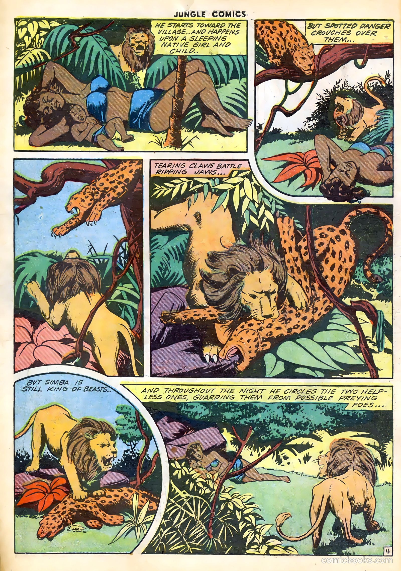 Jungle Comics #51 (1944) — page 18 of 60