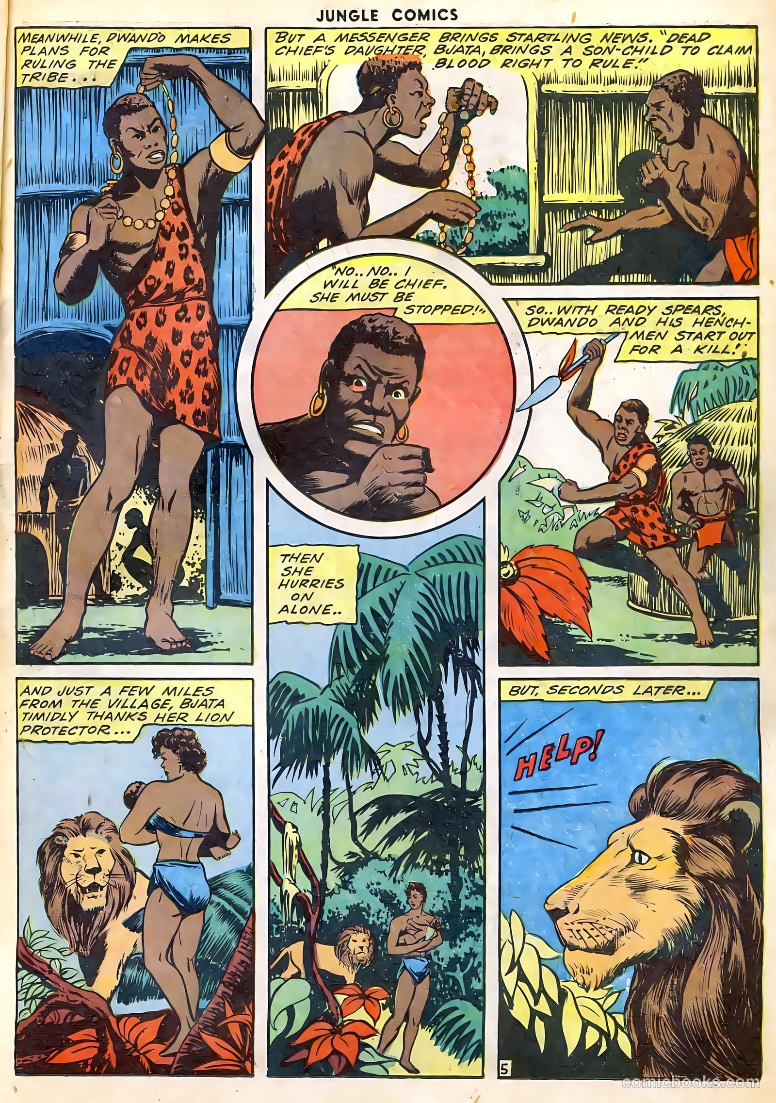 Jungle Comics #51 (1944) — page 19 of 60