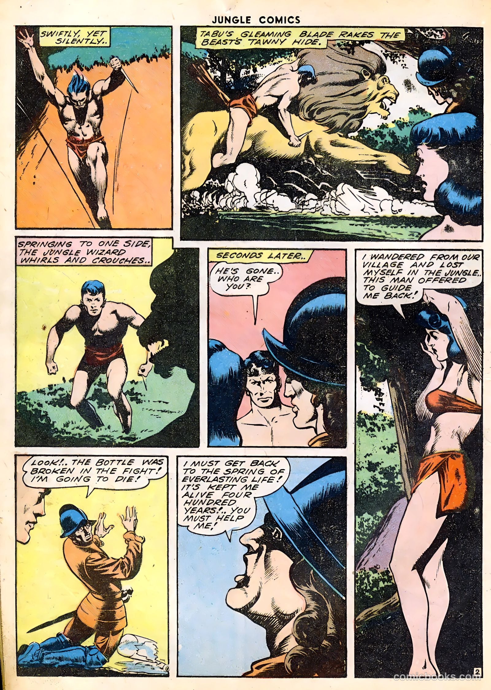 Jungle Comics #51 (1944) — page 22 of 60