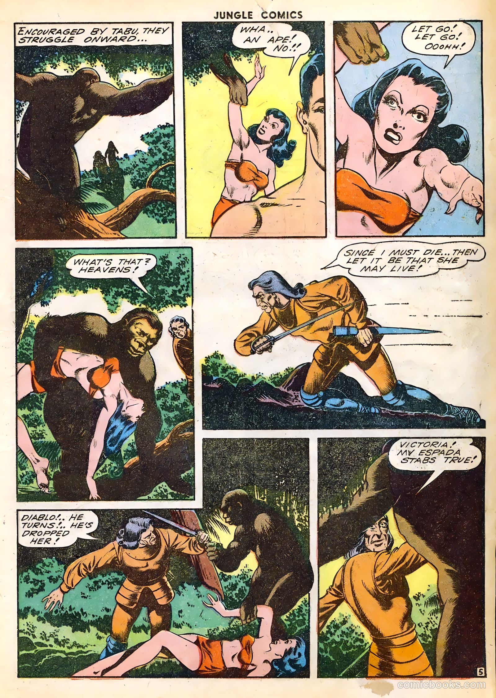 Jungle Comics #51 (1944) — page 25 of 60