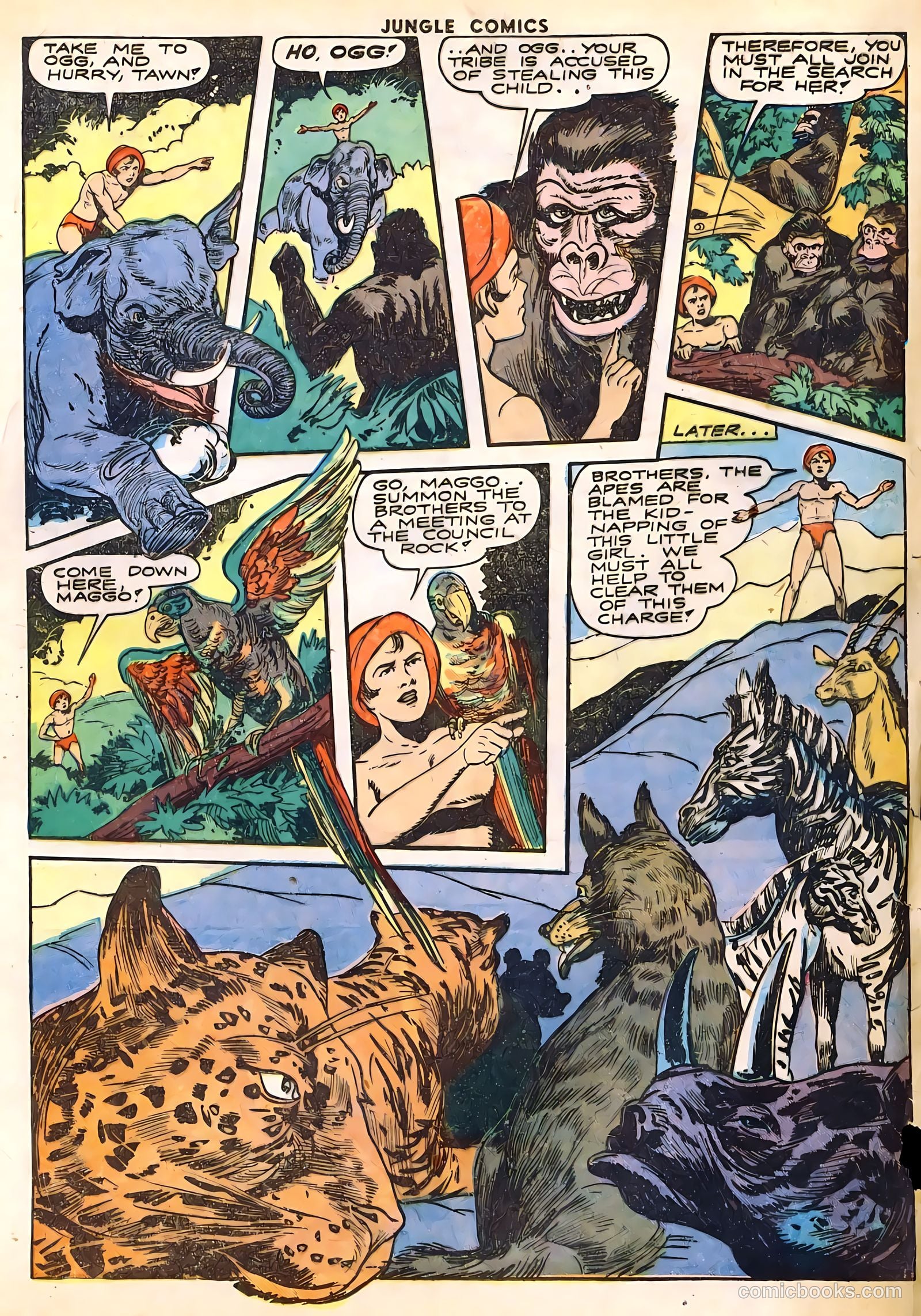 Jungle Comics #51 (1944) — page 31 of 60