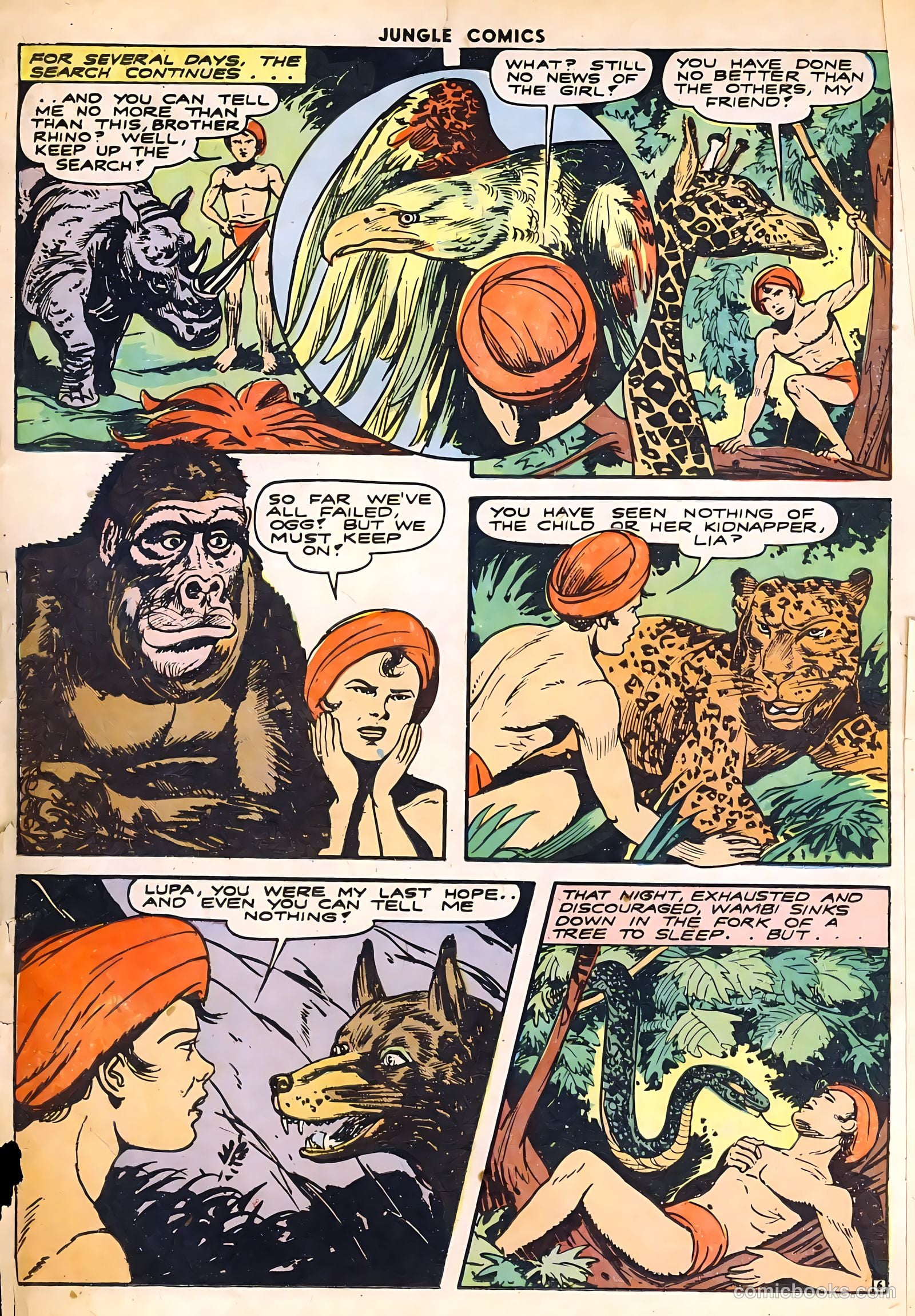 Jungle Comics #51 (1944) — page 32 of 60