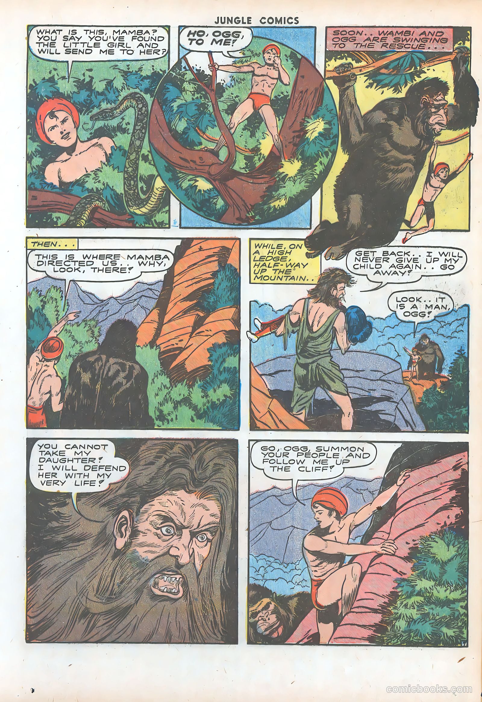 Jungle Comics #51 (1944) — page 33 of 60