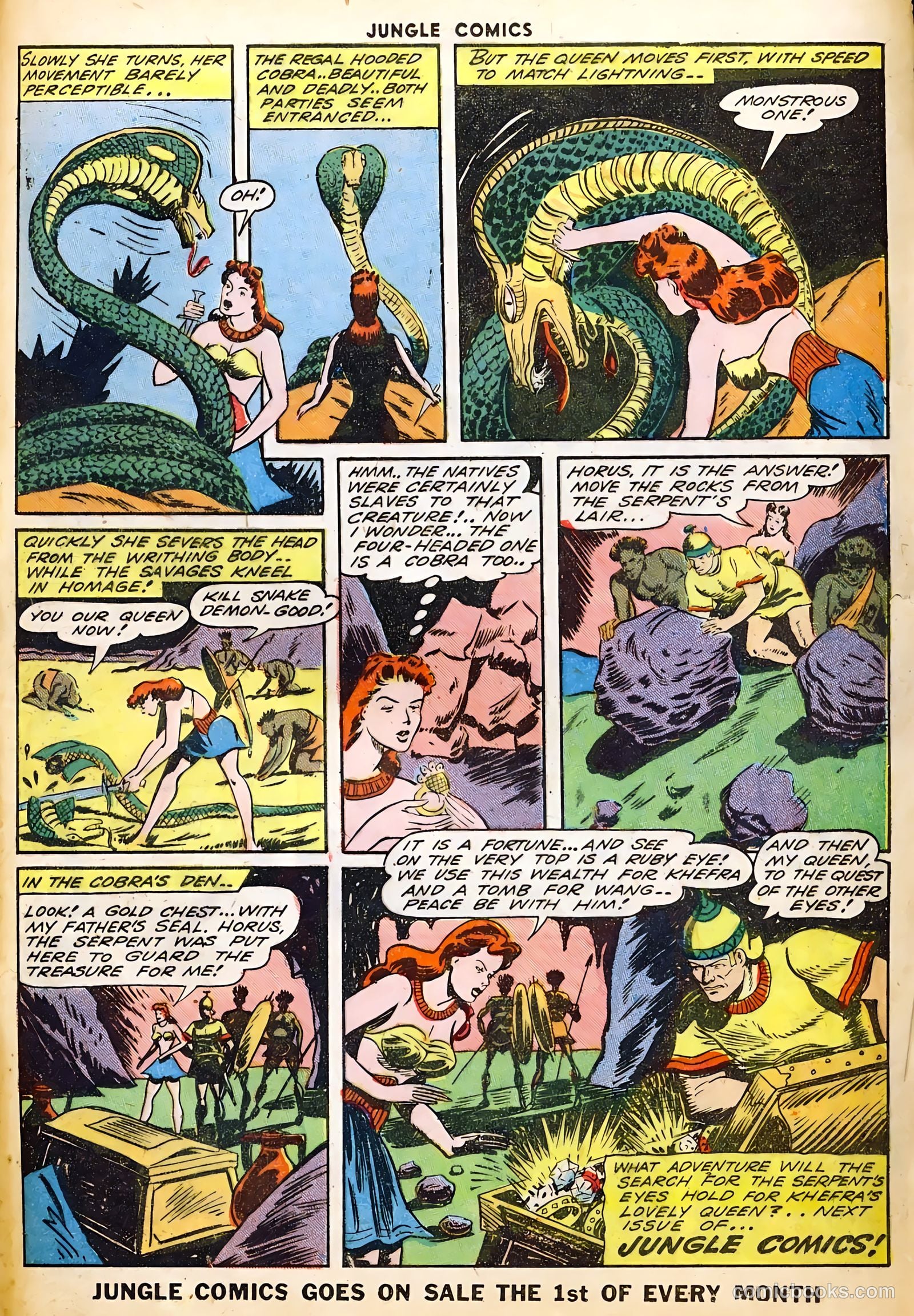 Jungle Comics #51 (1944) — page 43 of 60