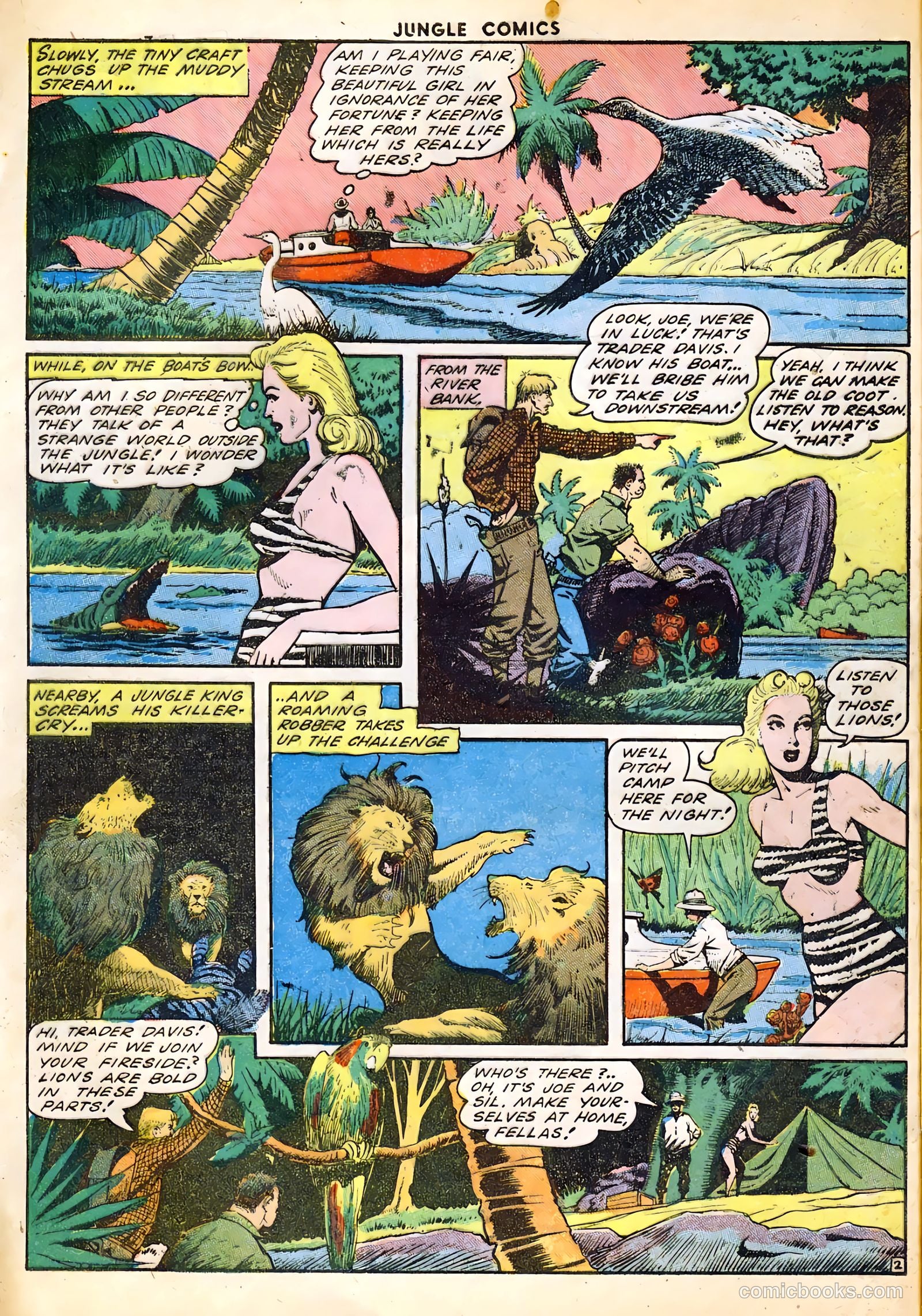 Jungle Comics #51 (1944) — page 50 of 60