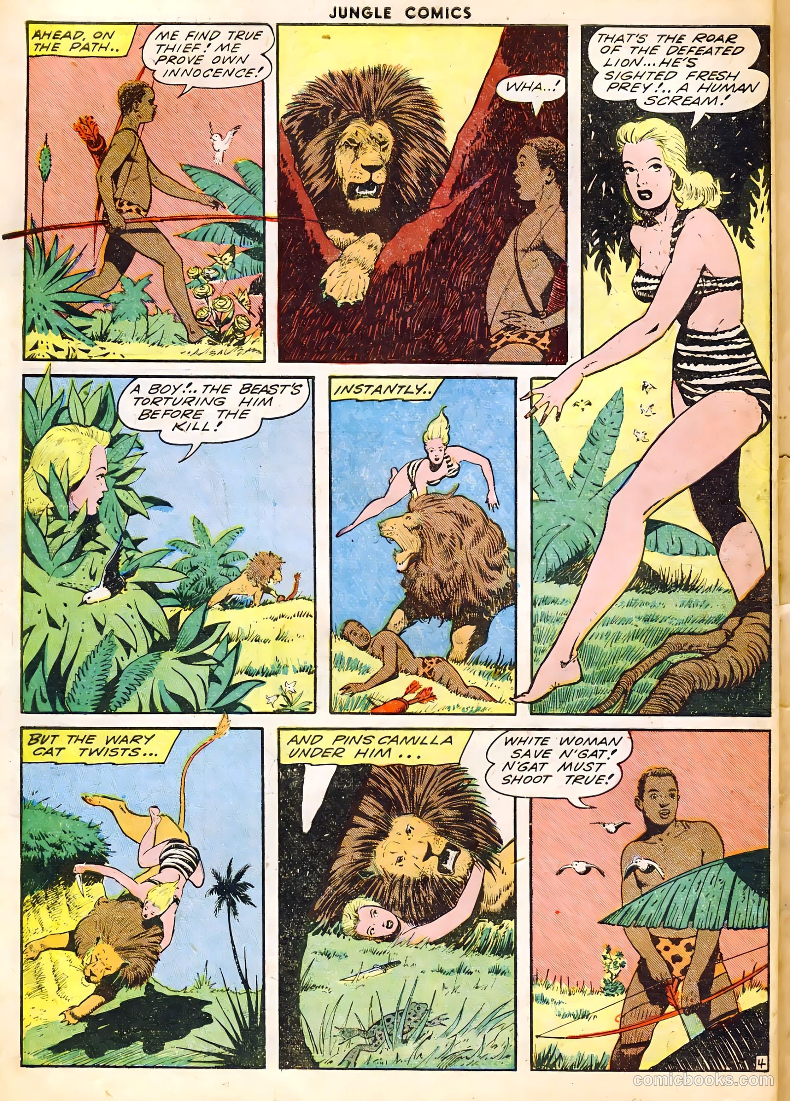 Jungle Comics #51 (1944) — page 52 of 60