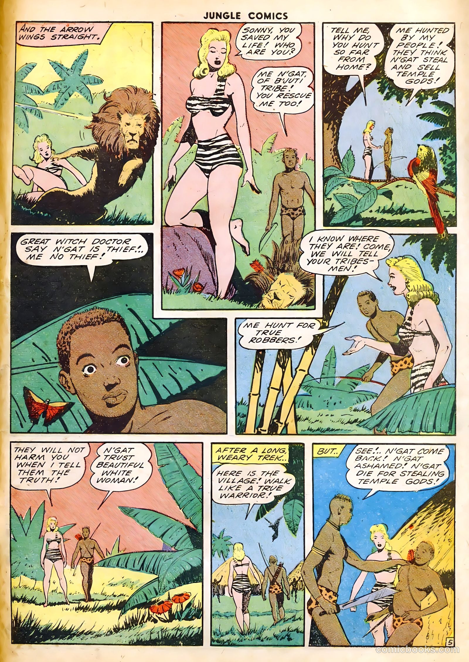 Jungle Comics #51 (1944) — page 53 of 60