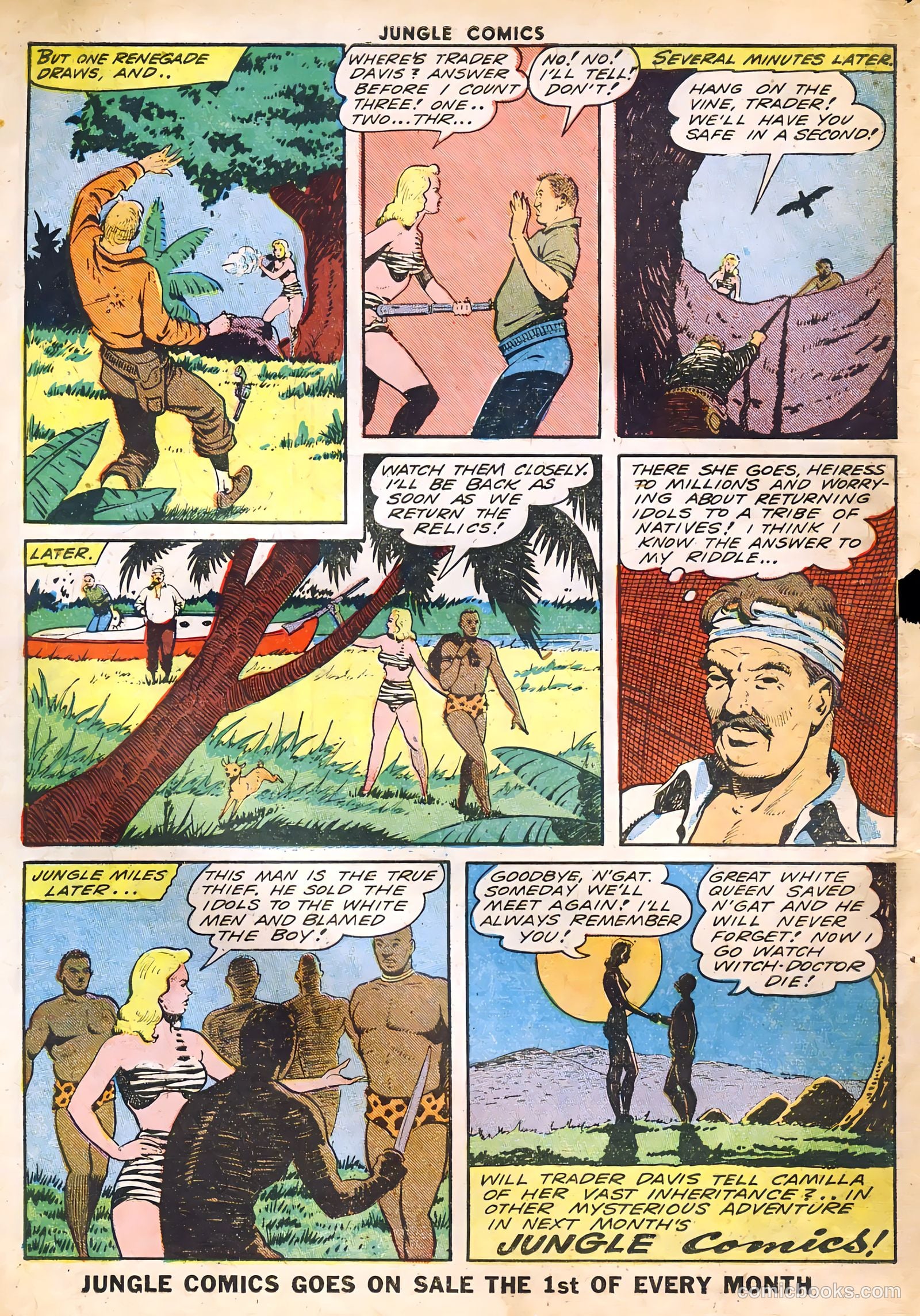 Jungle Comics #51 (1944) — page 58 of 60