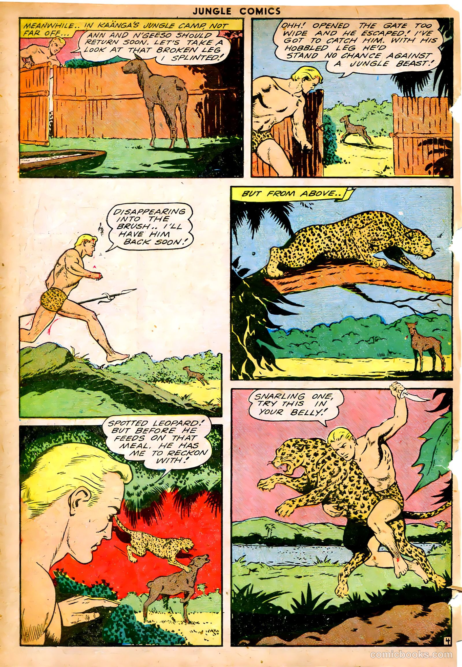 Jungle Comics #52 (1944) — page 6 of 52