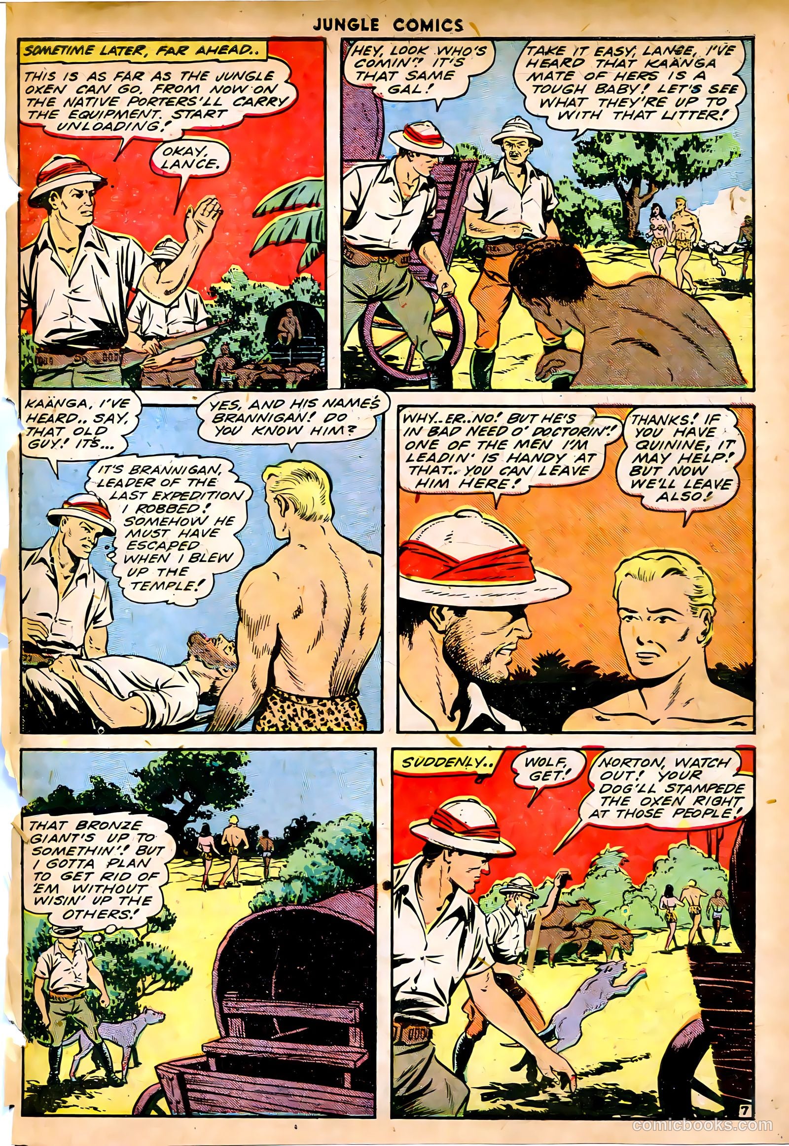 Jungle Comics #52 (1944) — page 9 of 52