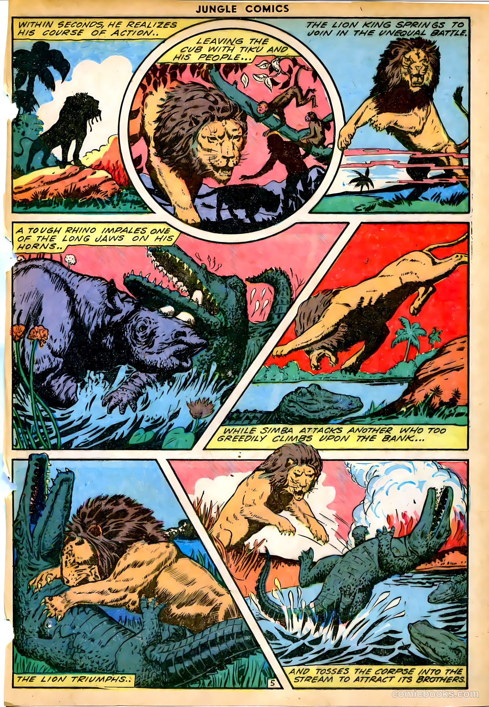 Jungle Comics #52 (1944) — page 19 of 52