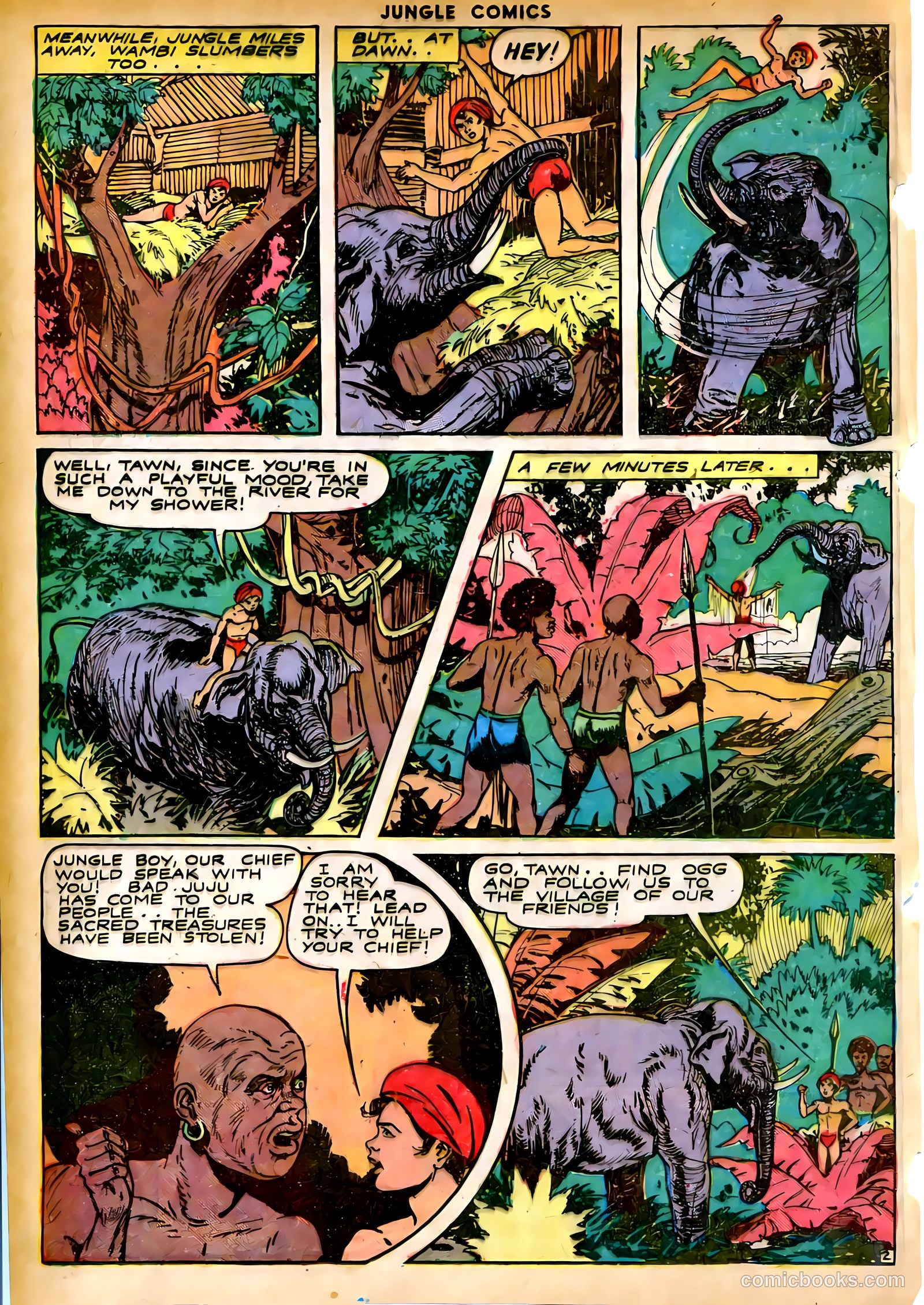 Jungle Comics #52 (1944) — page 22 of 52