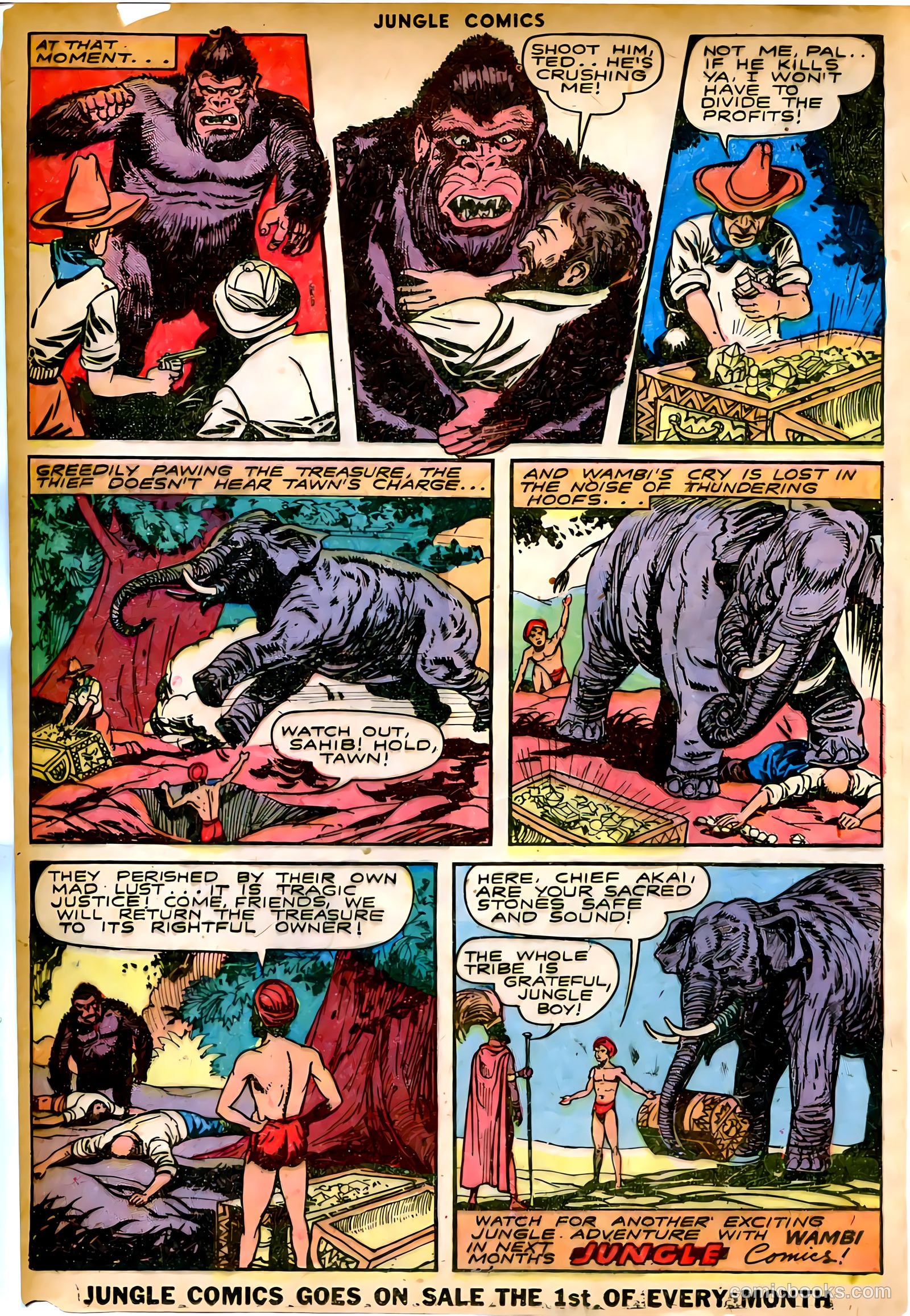 Jungle Comics #52 (1944) — page 28 of 52