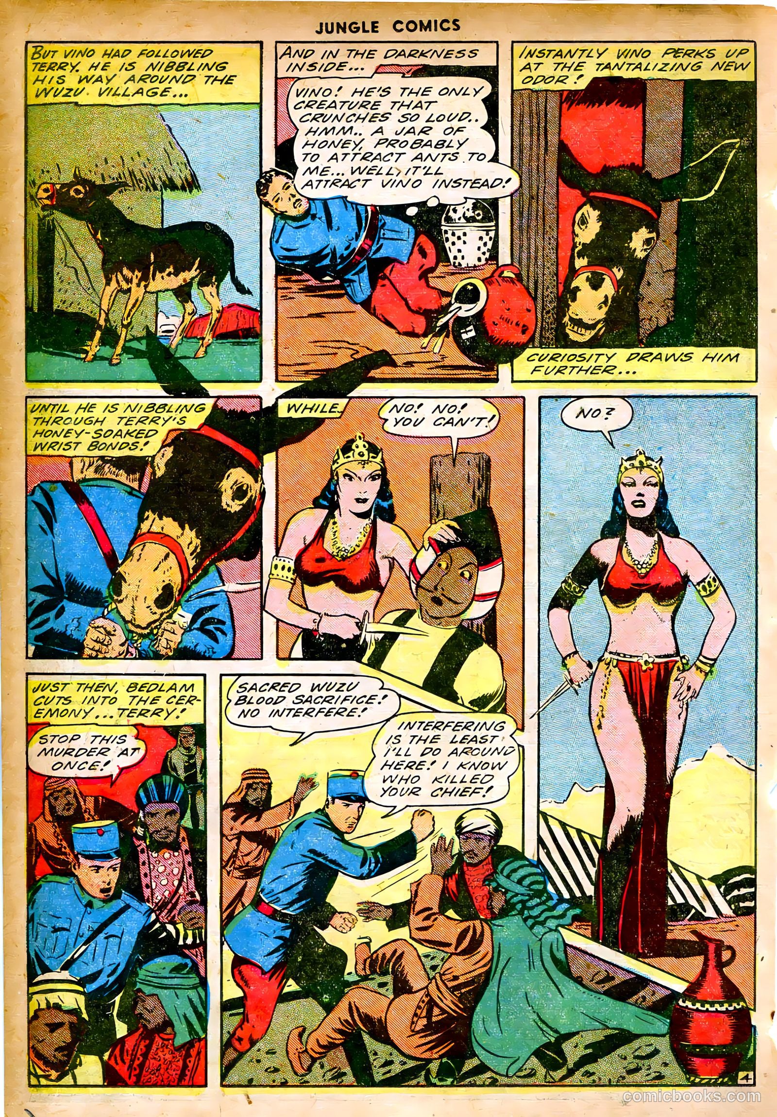 Jungle Comics #52 (1944) — page 32 of 52