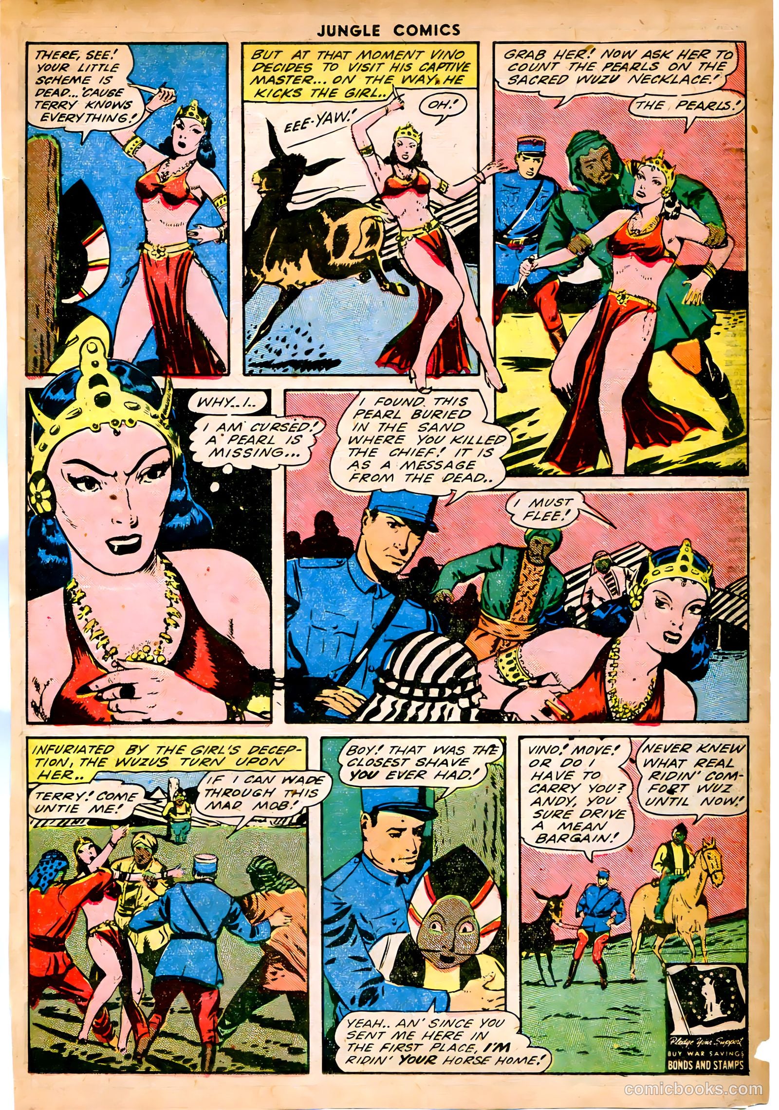 Jungle Comics #52 (1944) — page 33 of 52