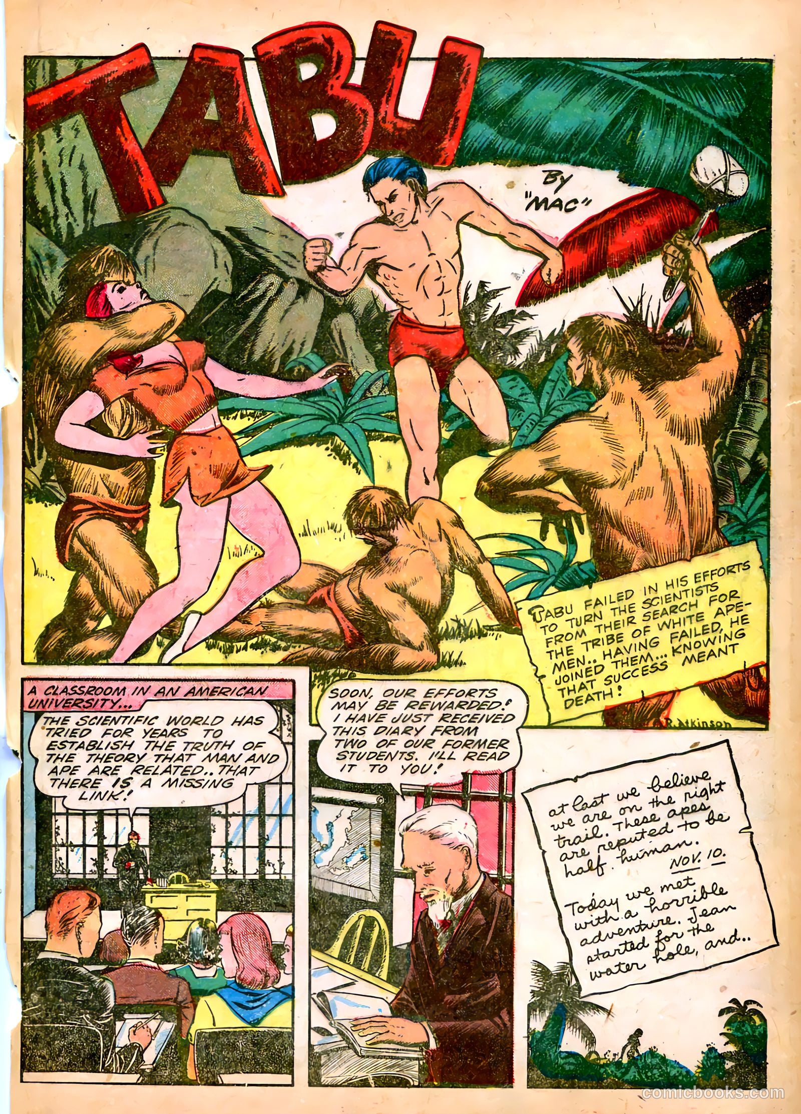 Jungle Comics #52 (1944) — page 35 of 52