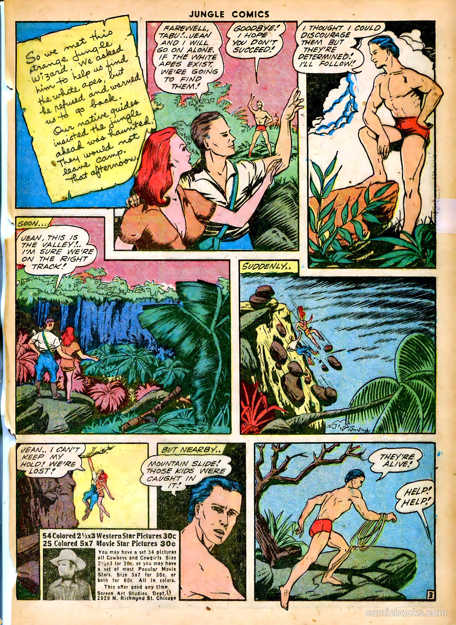 Jungle Comics #52 (1944) — page 37 of 52