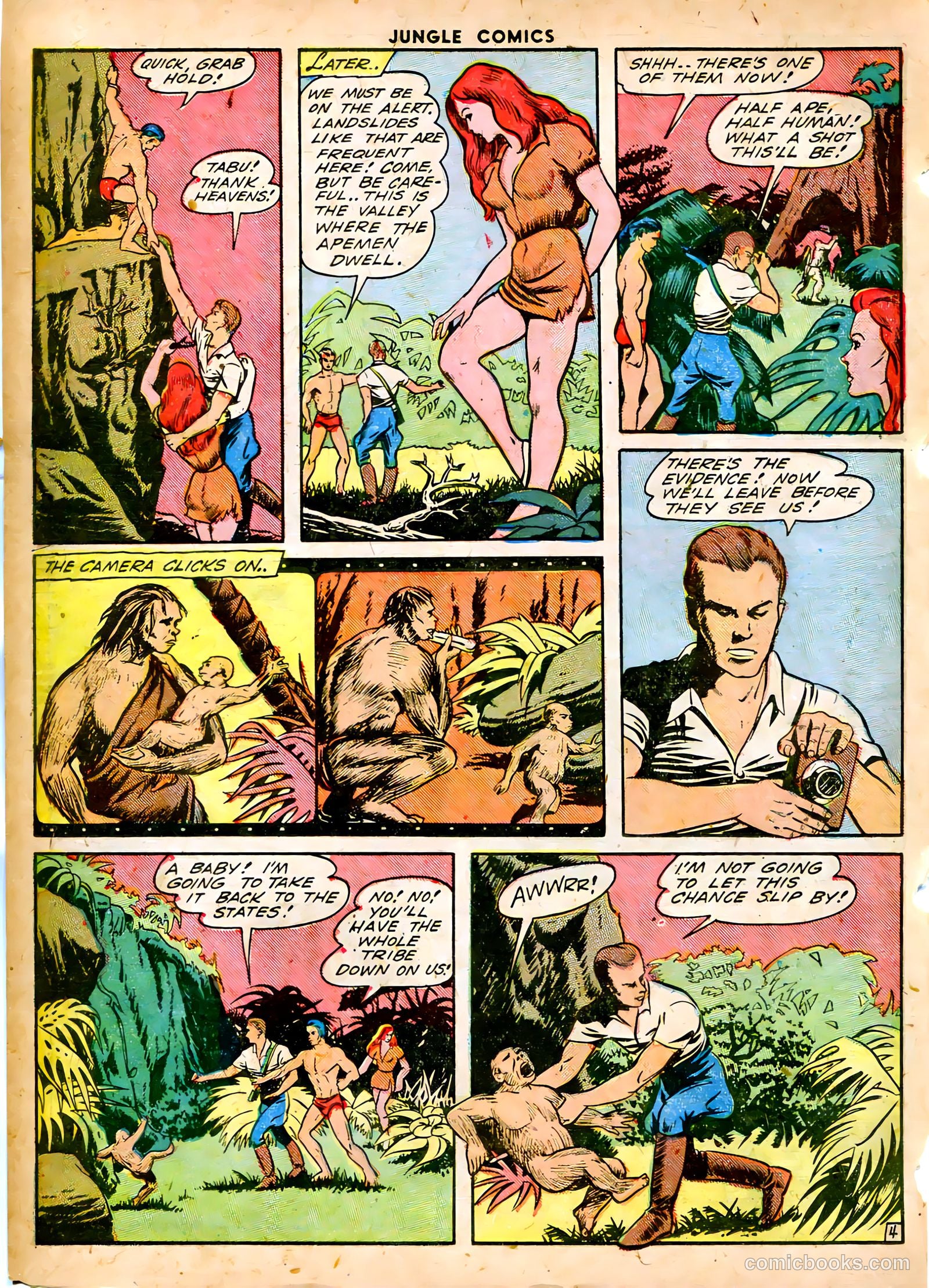Jungle Comics #52 (1944) — page 38 of 52