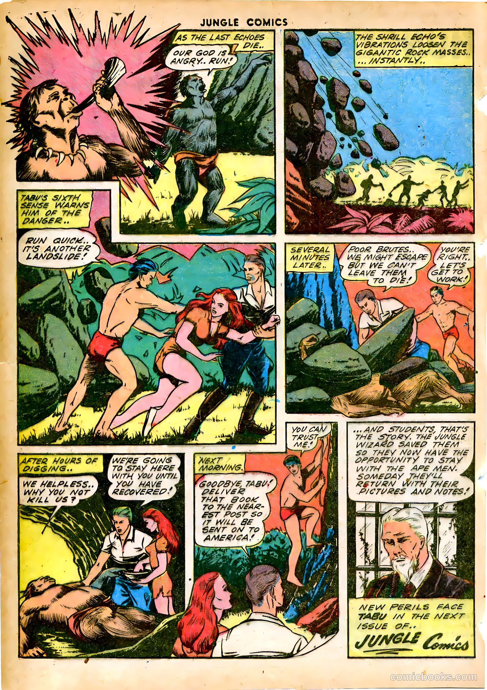 Jungle Comics #52 (1944) — page 40 of 52